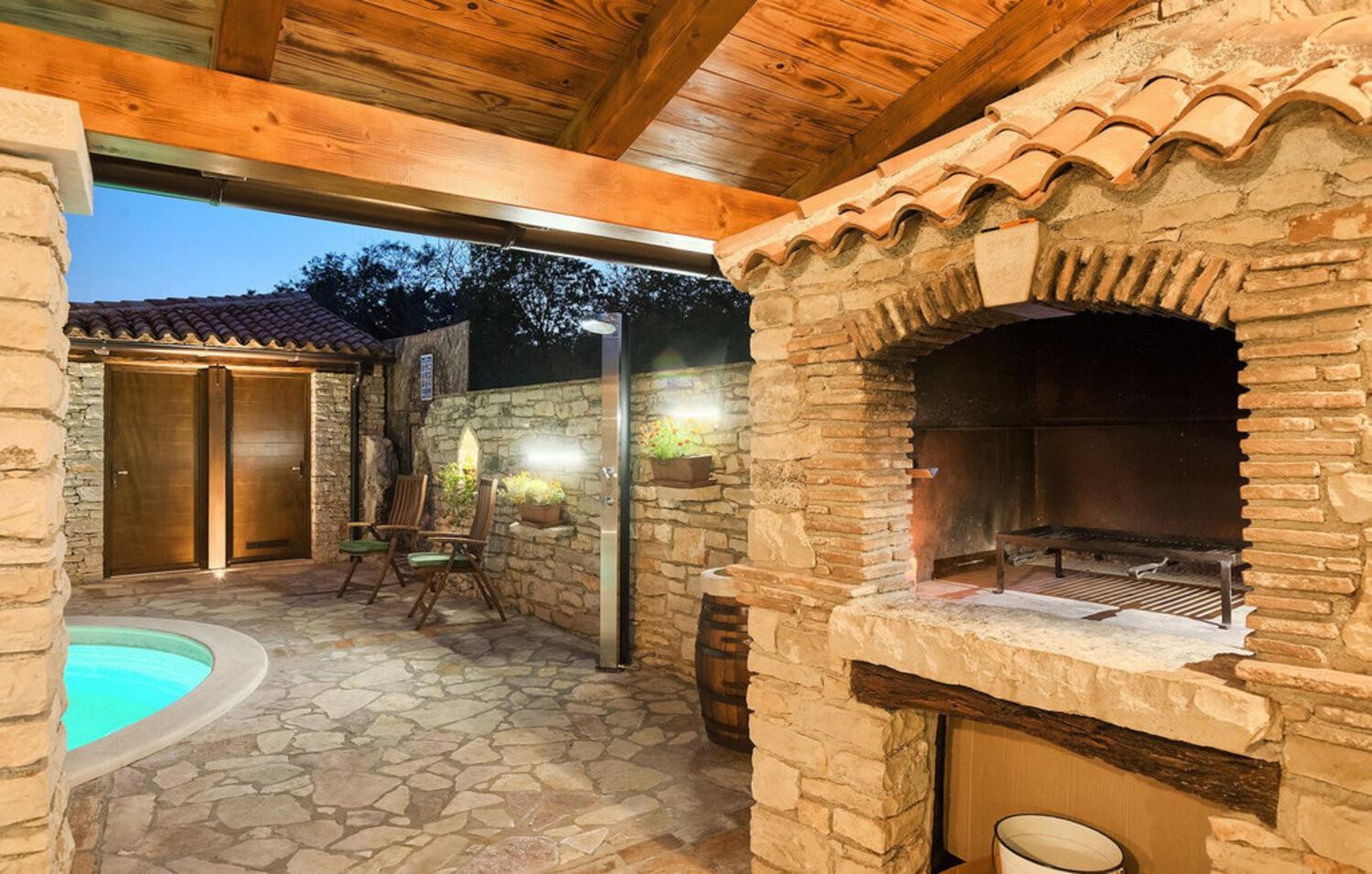 Villa Milica for 6 people in central Istria - pet friendly eco house with private pool view 2