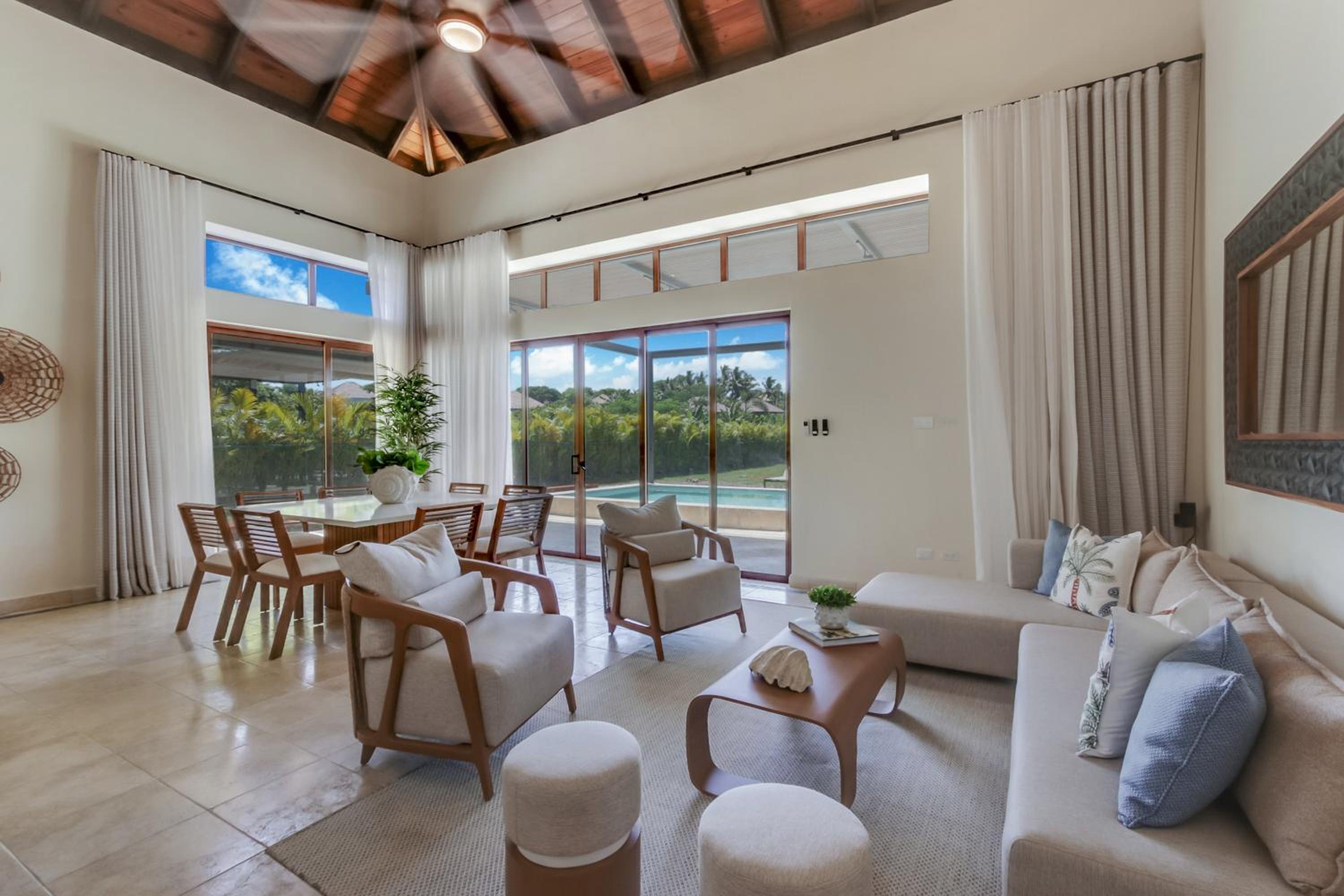 Luxury Cap Cana Villa with 3 Bedrooms, Plunge Pool, Maid, and Golf Course Access view 2