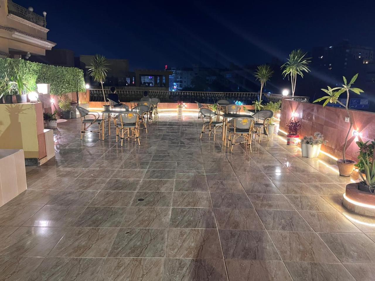 Sol Pyramids Rooftop View Giza