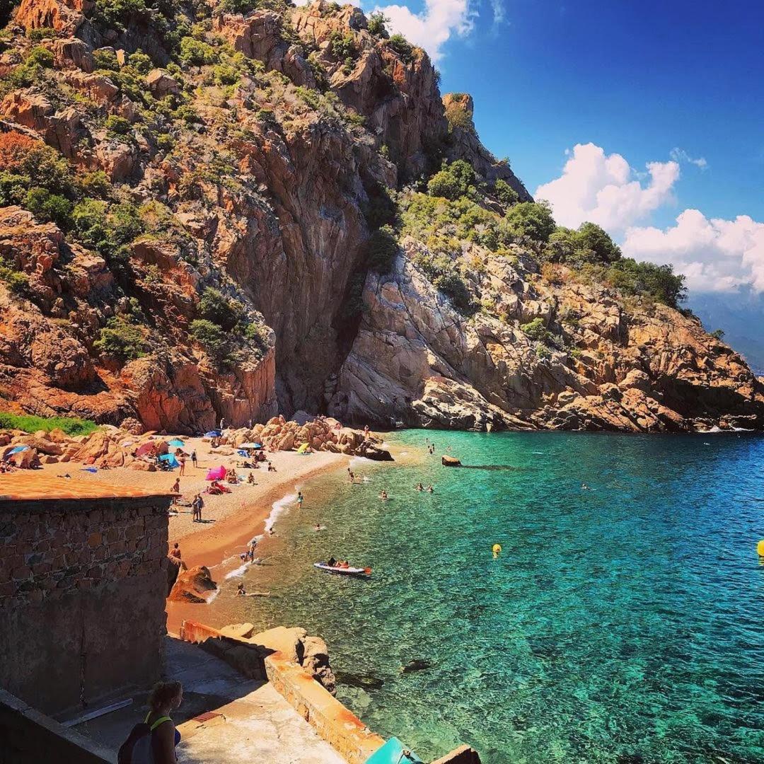 Piana - vue mer et village