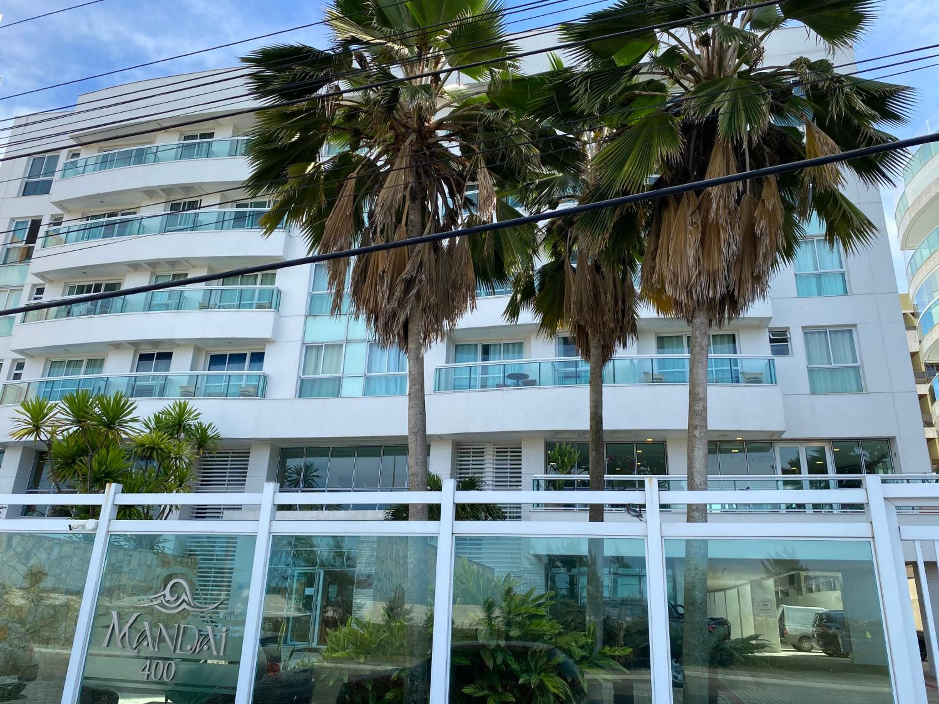 Condomínio MANDAI Apto 305 B Lateral em frente ao mar