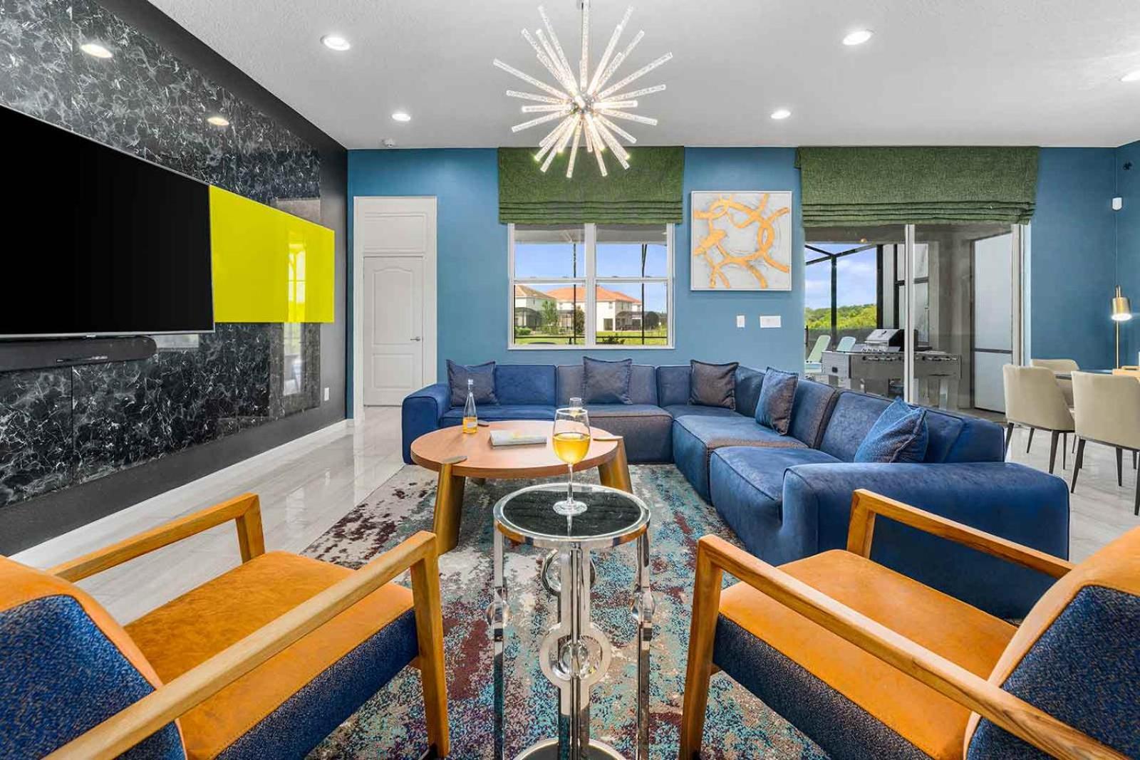 Chic Villa with Fashionista BR, Theater & Game Loft view 3