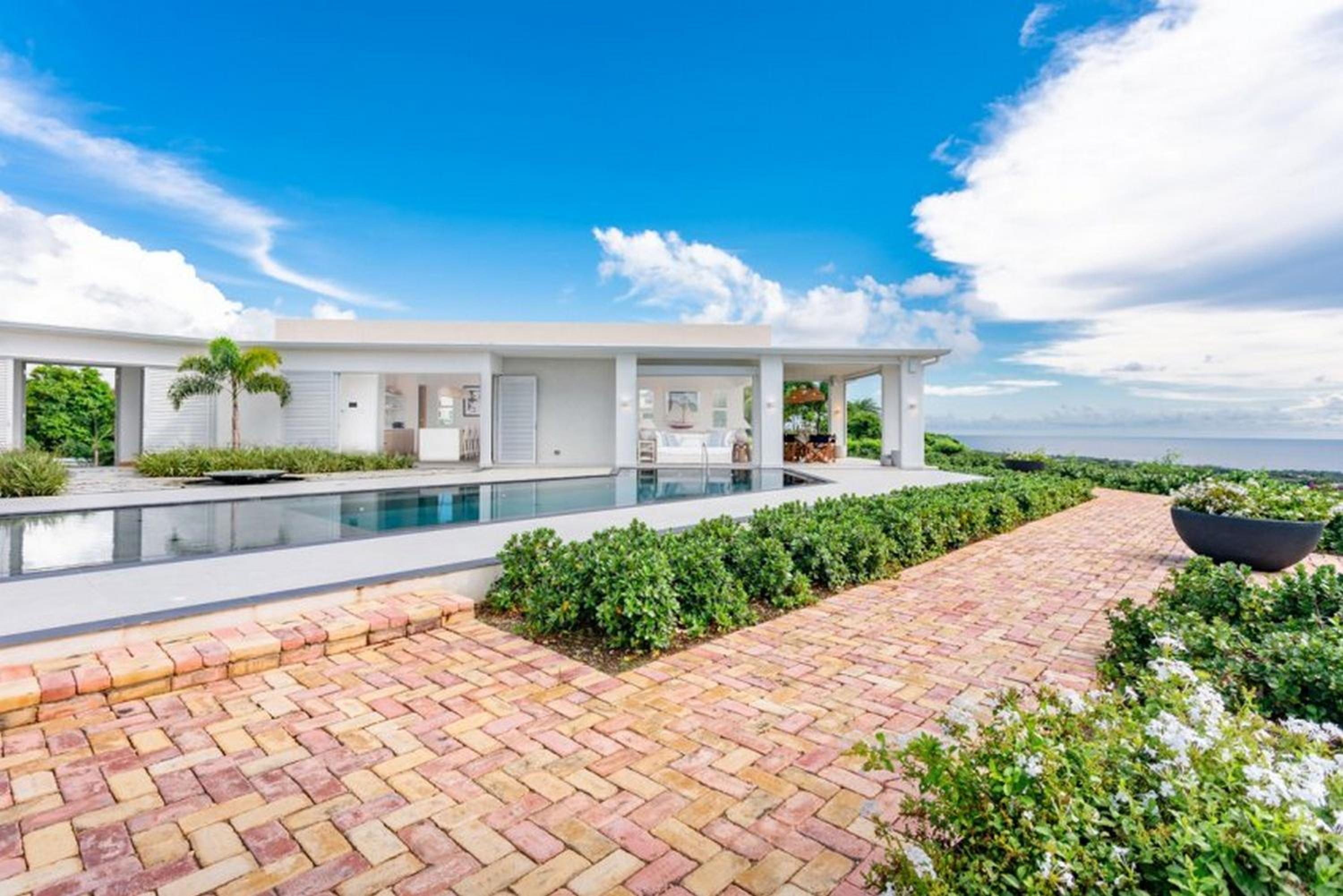 Incredible views of sea from the pool - Cool Breeze villa