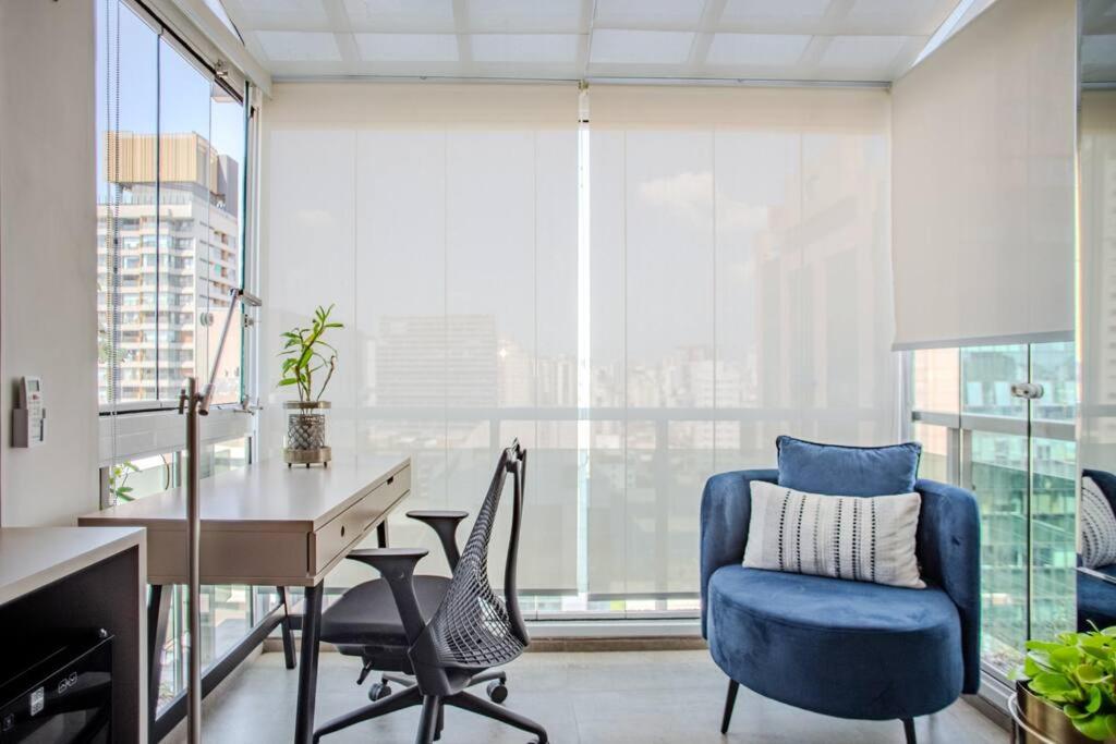 Apartamento com serviços, na melhor região de SP