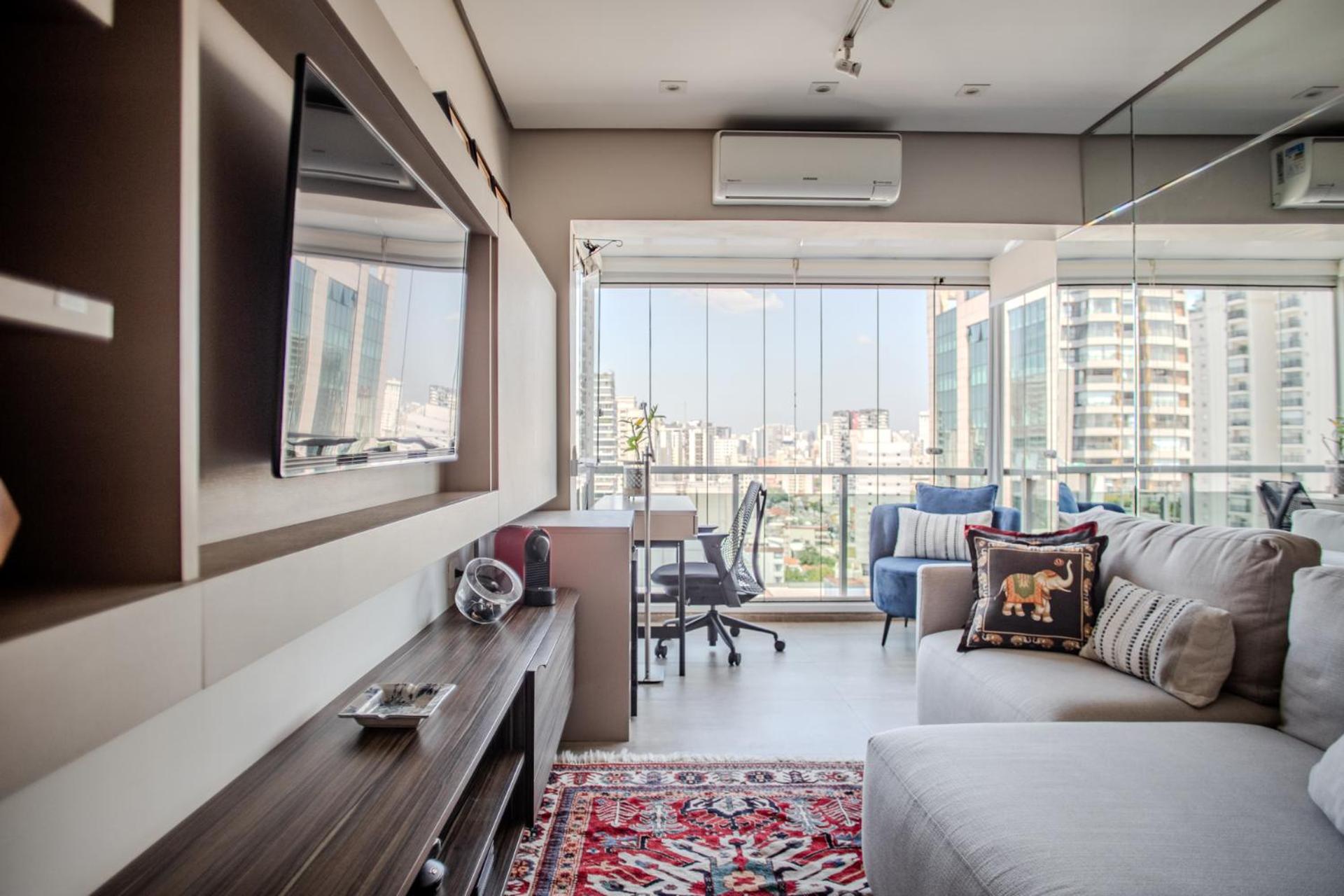Apartamento com serviços, na melhor região de SP