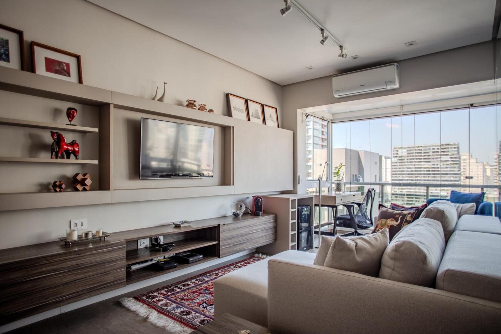 Apartamento com serviços, na melhor região de SP