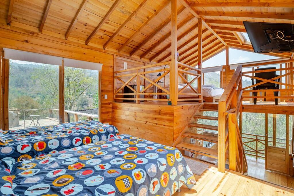 Ecocabañas B&B - Cabaña de lujo con jacuzzi privado cerca a termales