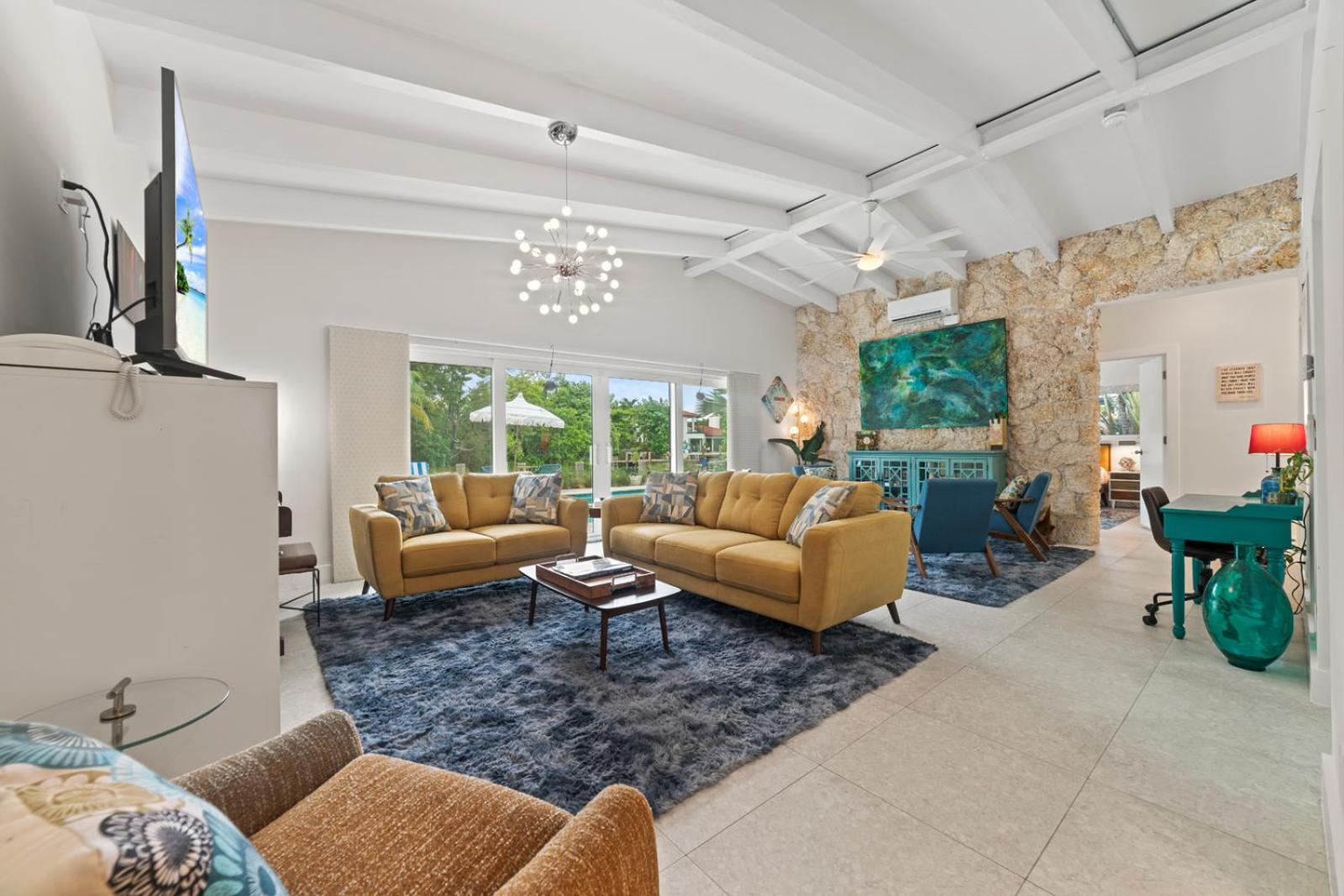Waterfront Villa With In-Law Suite and Stunning Pool