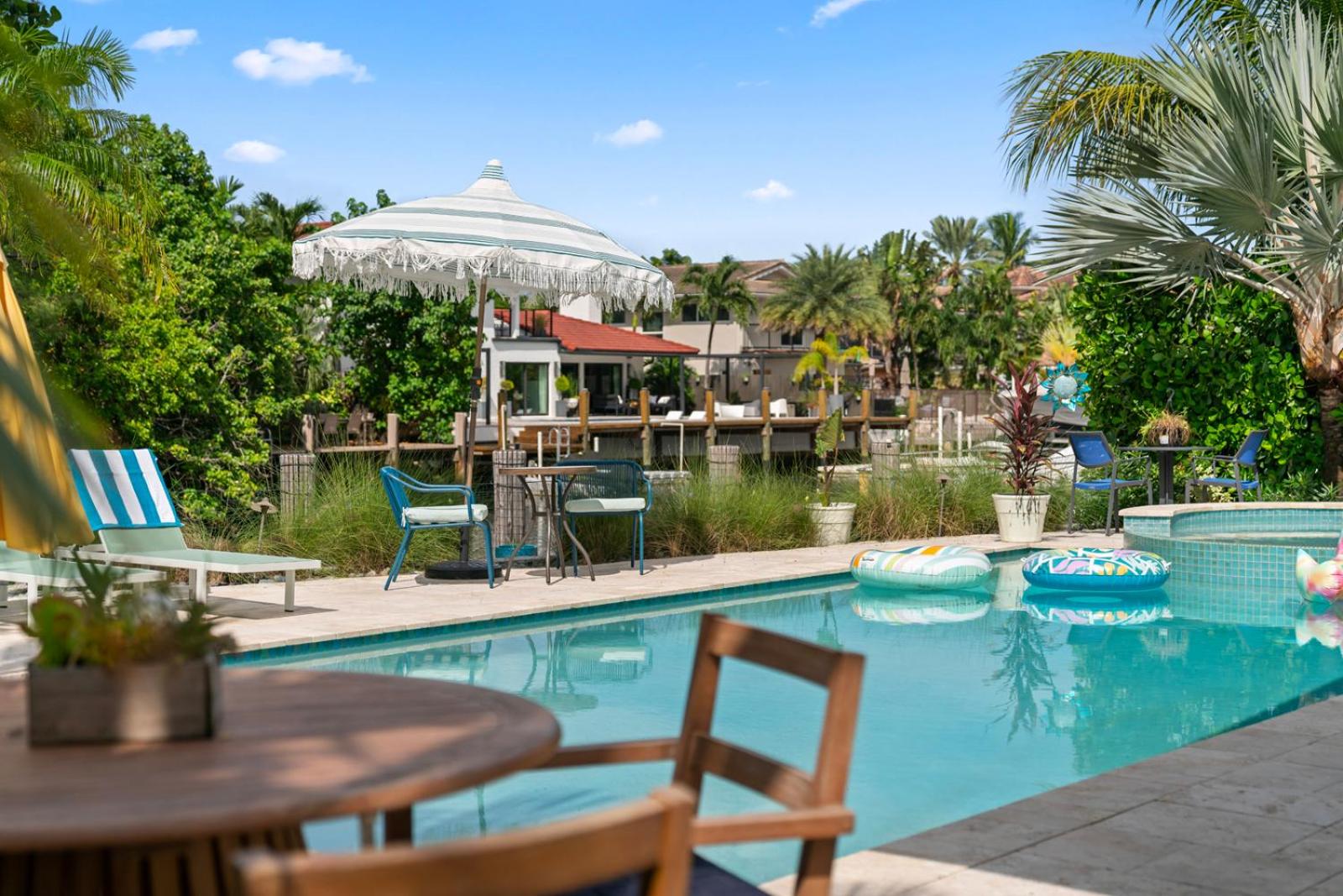 Waterfront Villa With In-Law Suite and Stunning Pool