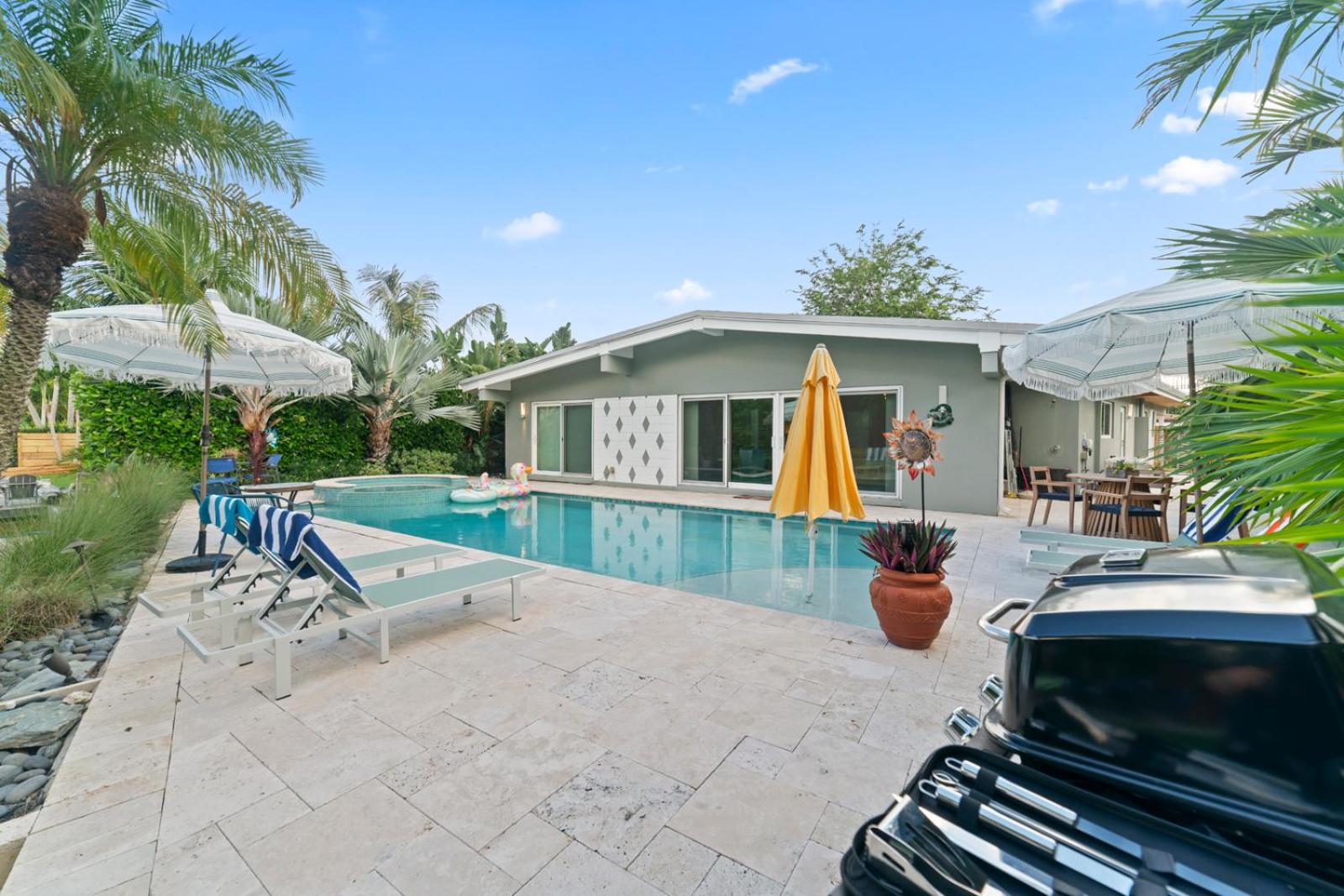 Waterfront Villa With In-Law Suite and Stunning Pool