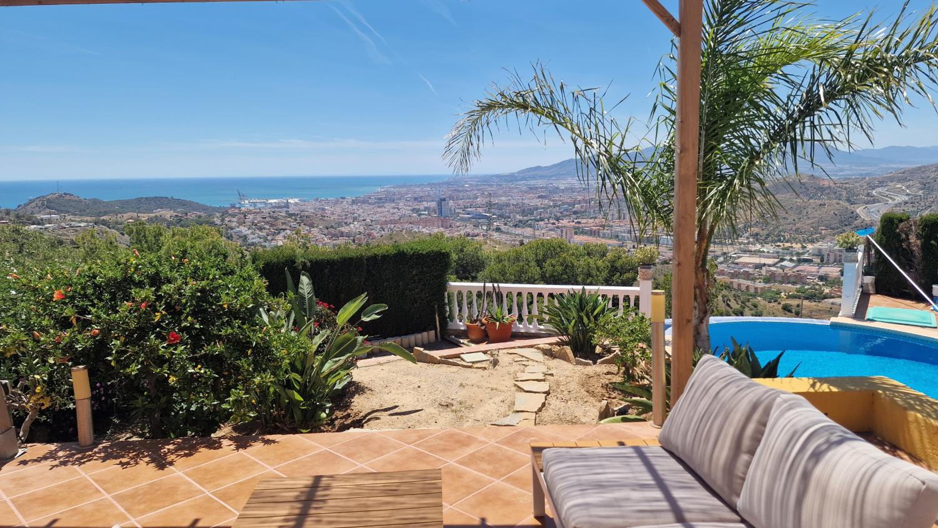 Villa Ángel, One of the best viewpoints in Malaga Bay