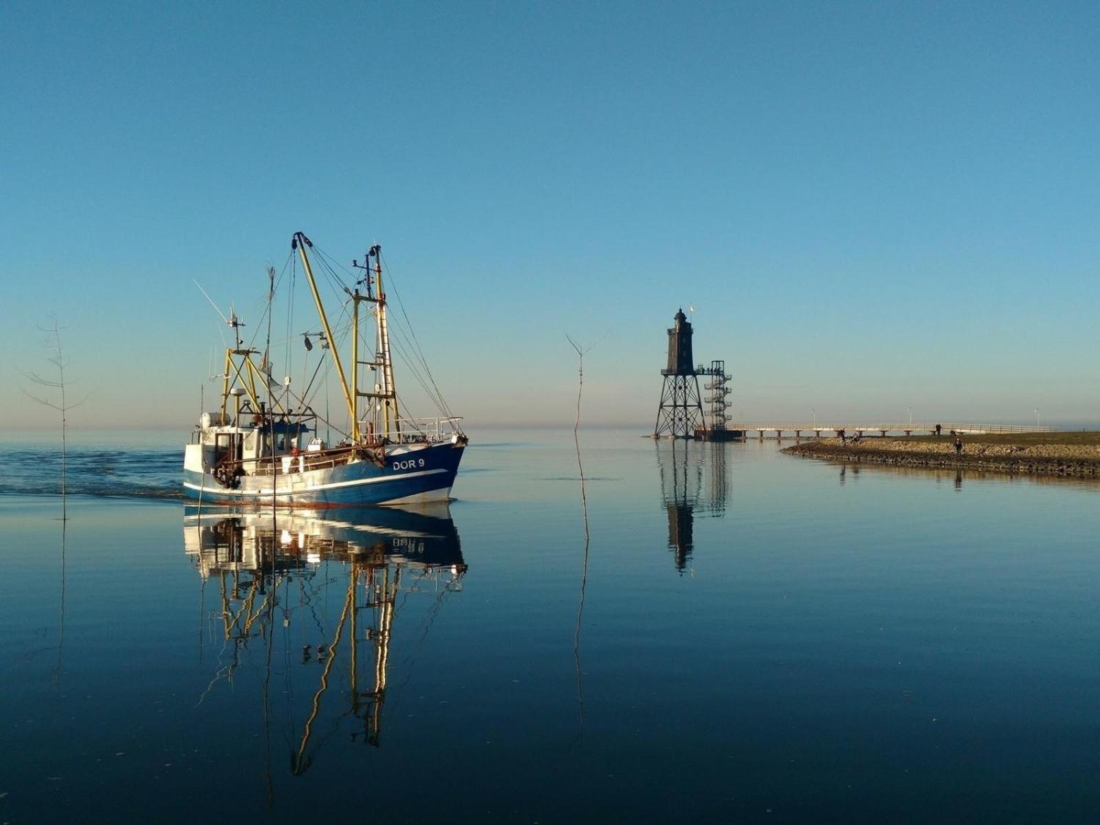 Küstenperle Nordsee mit Balkon und Gemeinschaftssauna