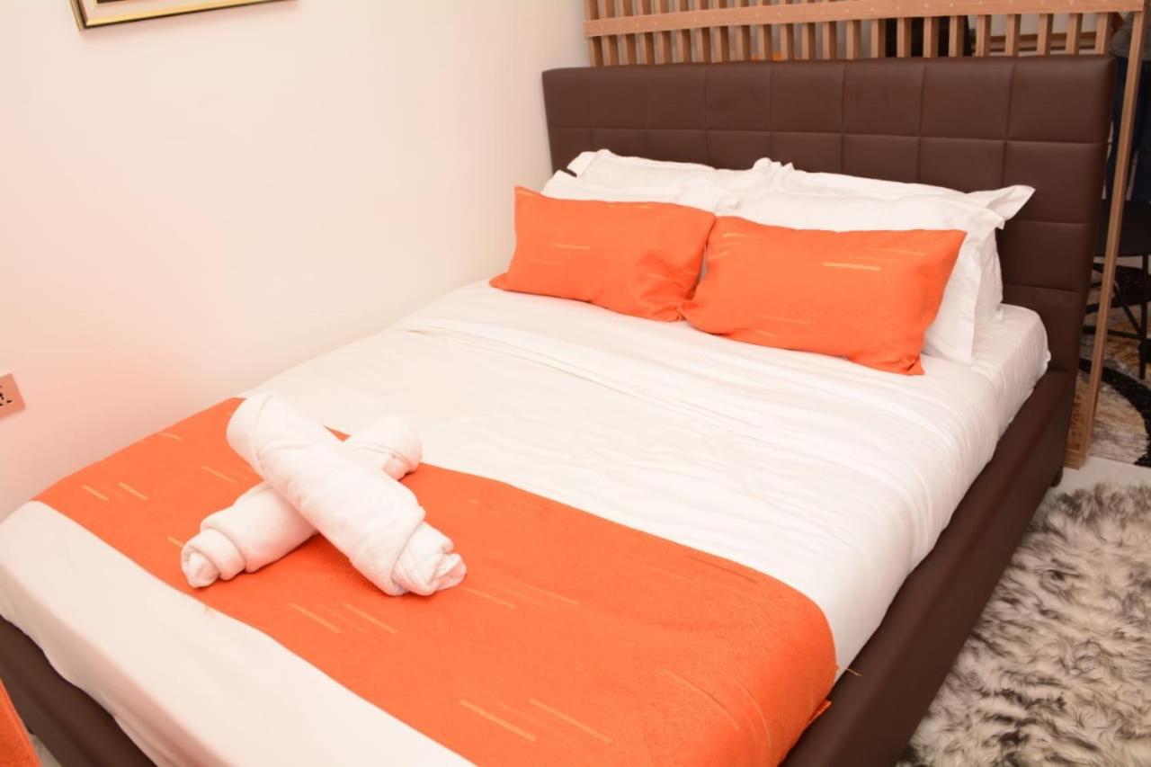 Cozy partitioned studio in Smarthomes Serviced Apartment-Kilimani