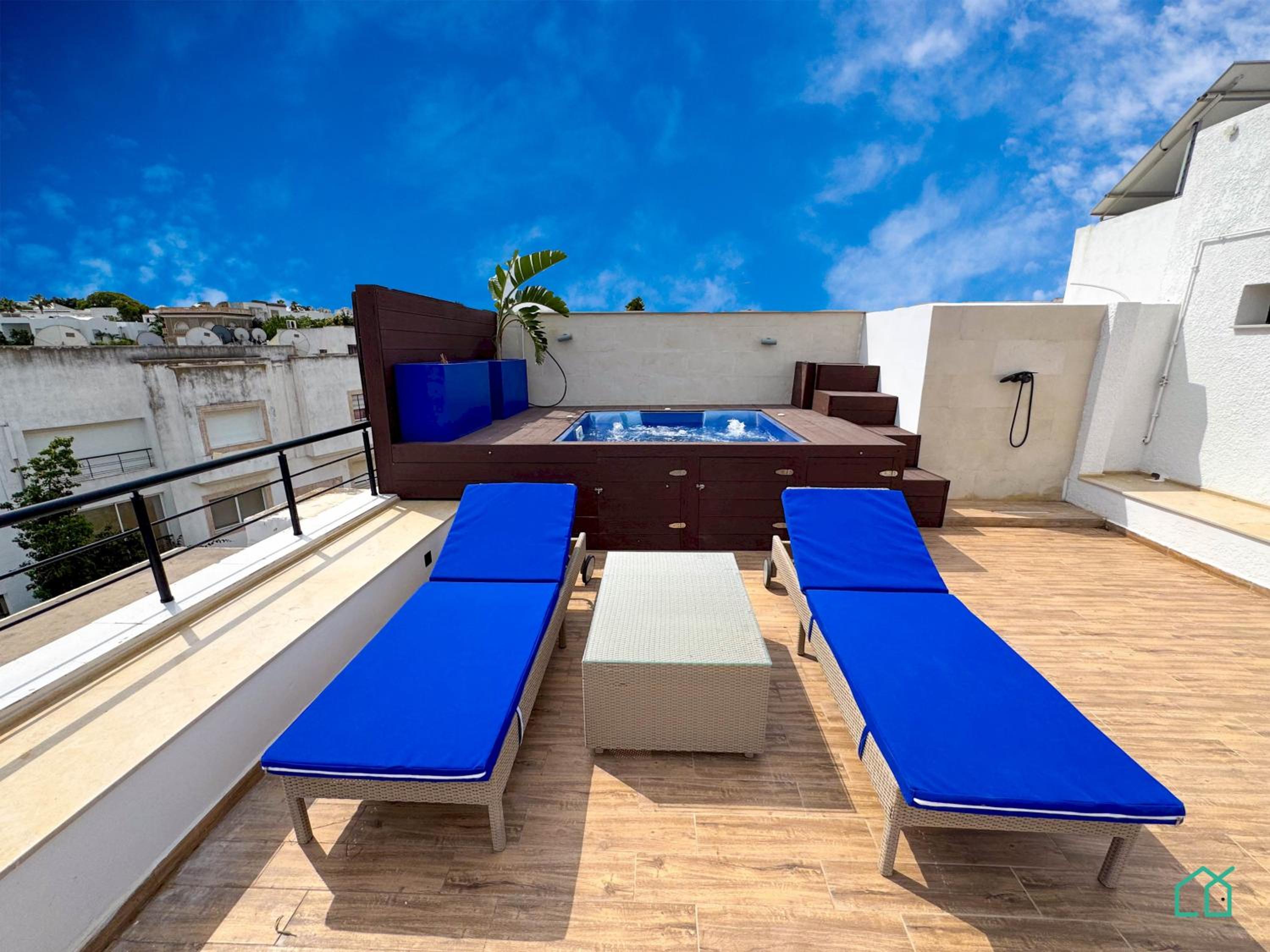 The Penthouse Gammarth view 2
