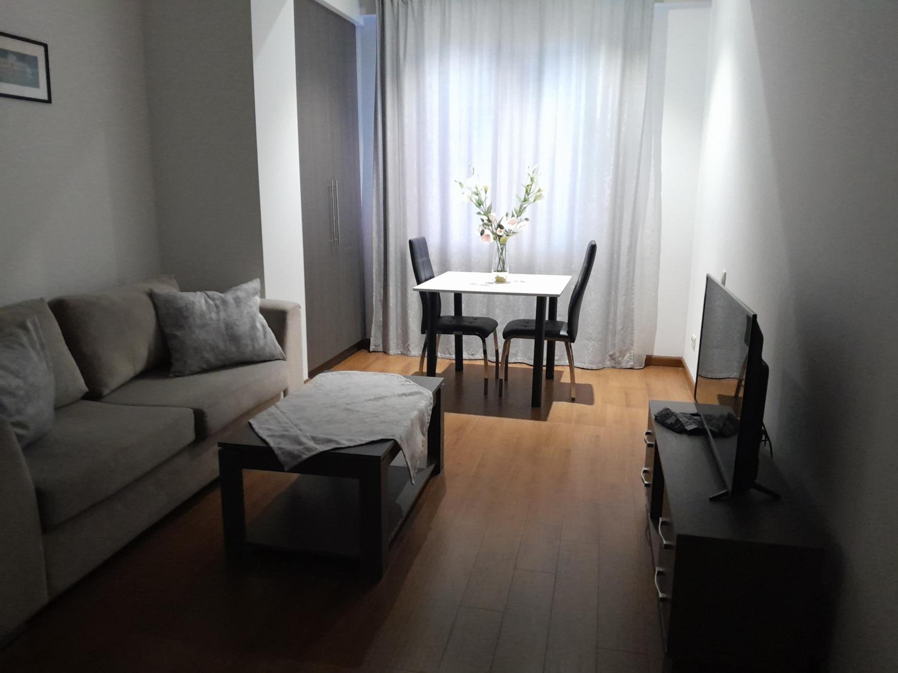 1bdr apartment in the center
