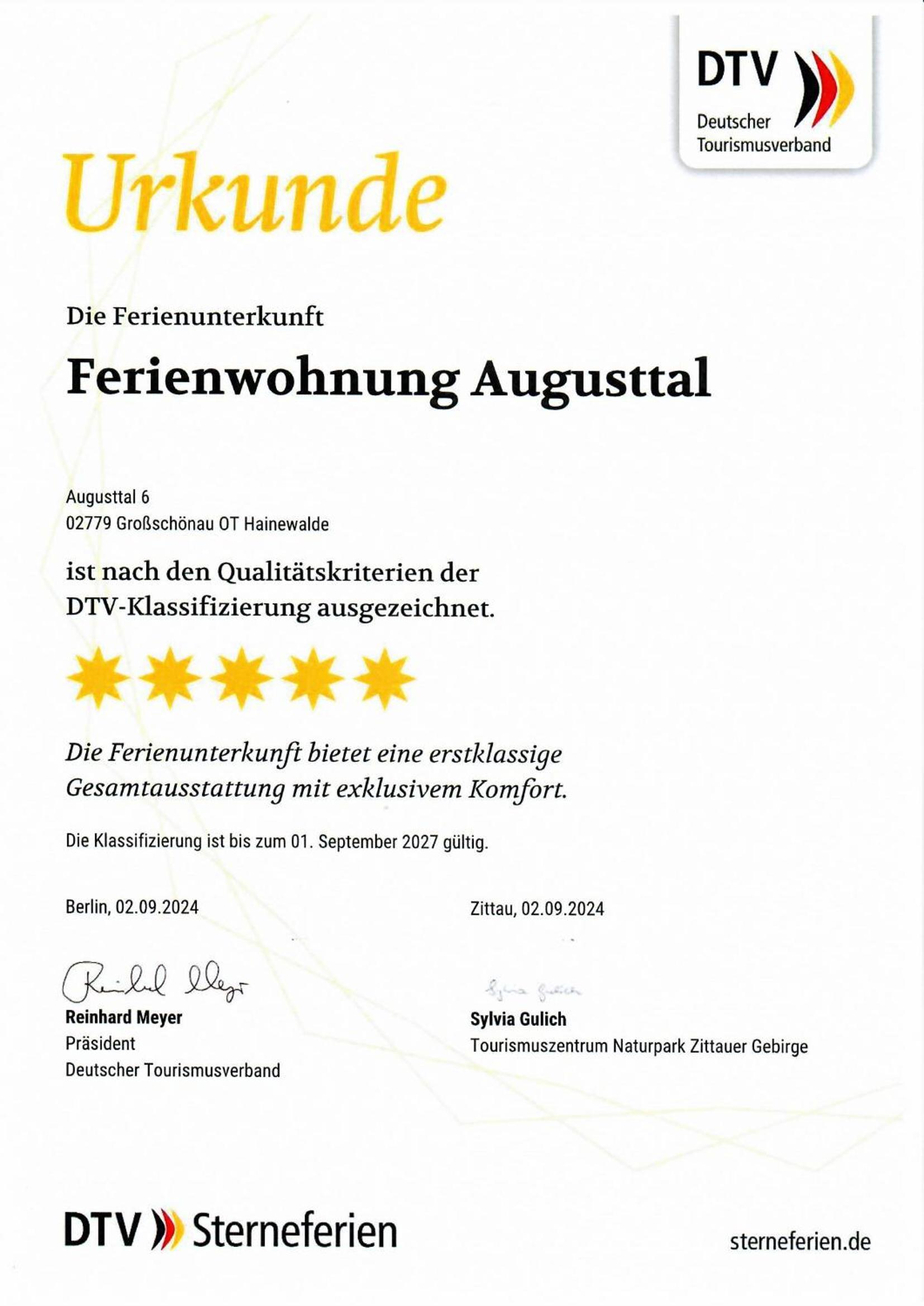 Ferienwohnung Am Augusttal