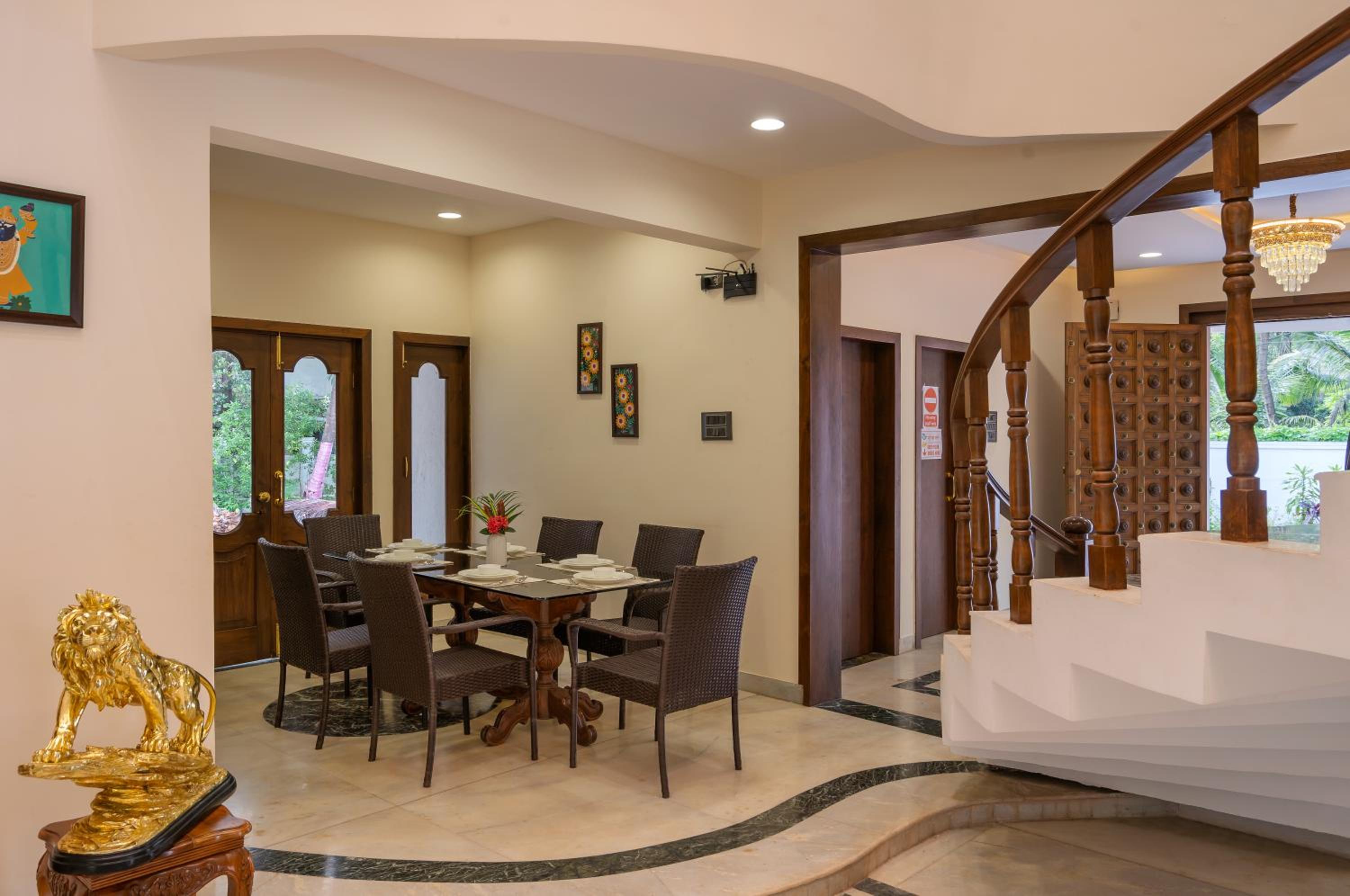 SaffronStays Euphoria Shores - 6BR villa with bar counter, pool & lawns 400m from Kihim Beach in Alibaug