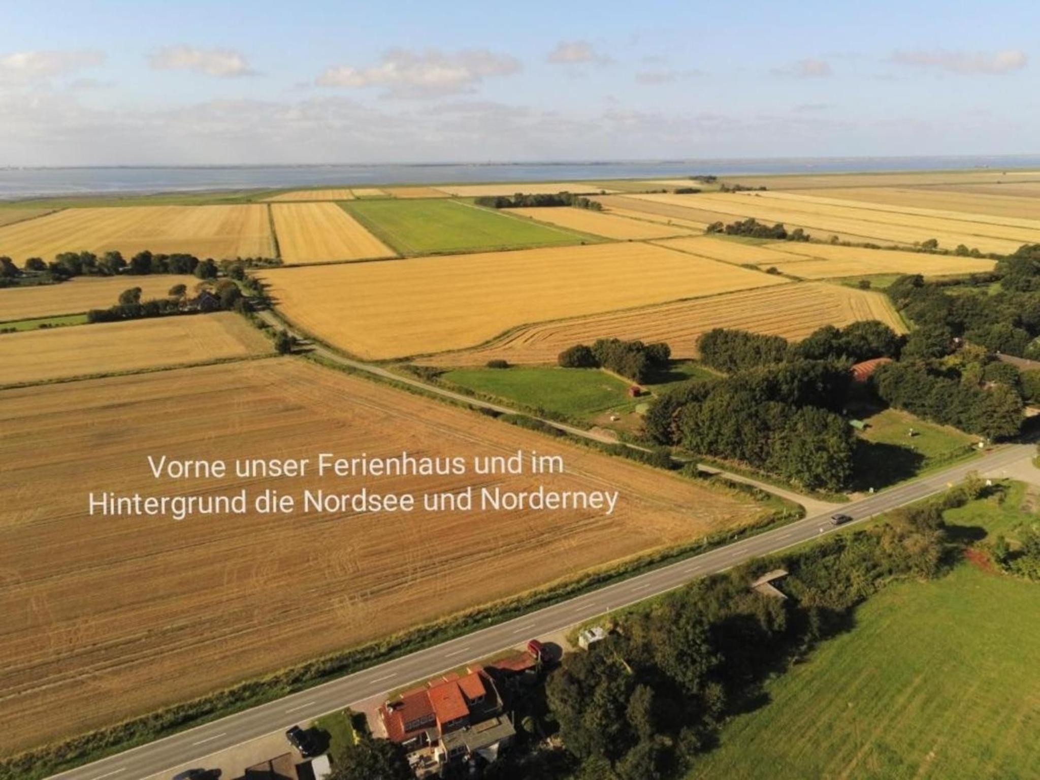 Huus an`t Diek, Maisonette Wohnung in Deichnähe, Nähe Norddeich