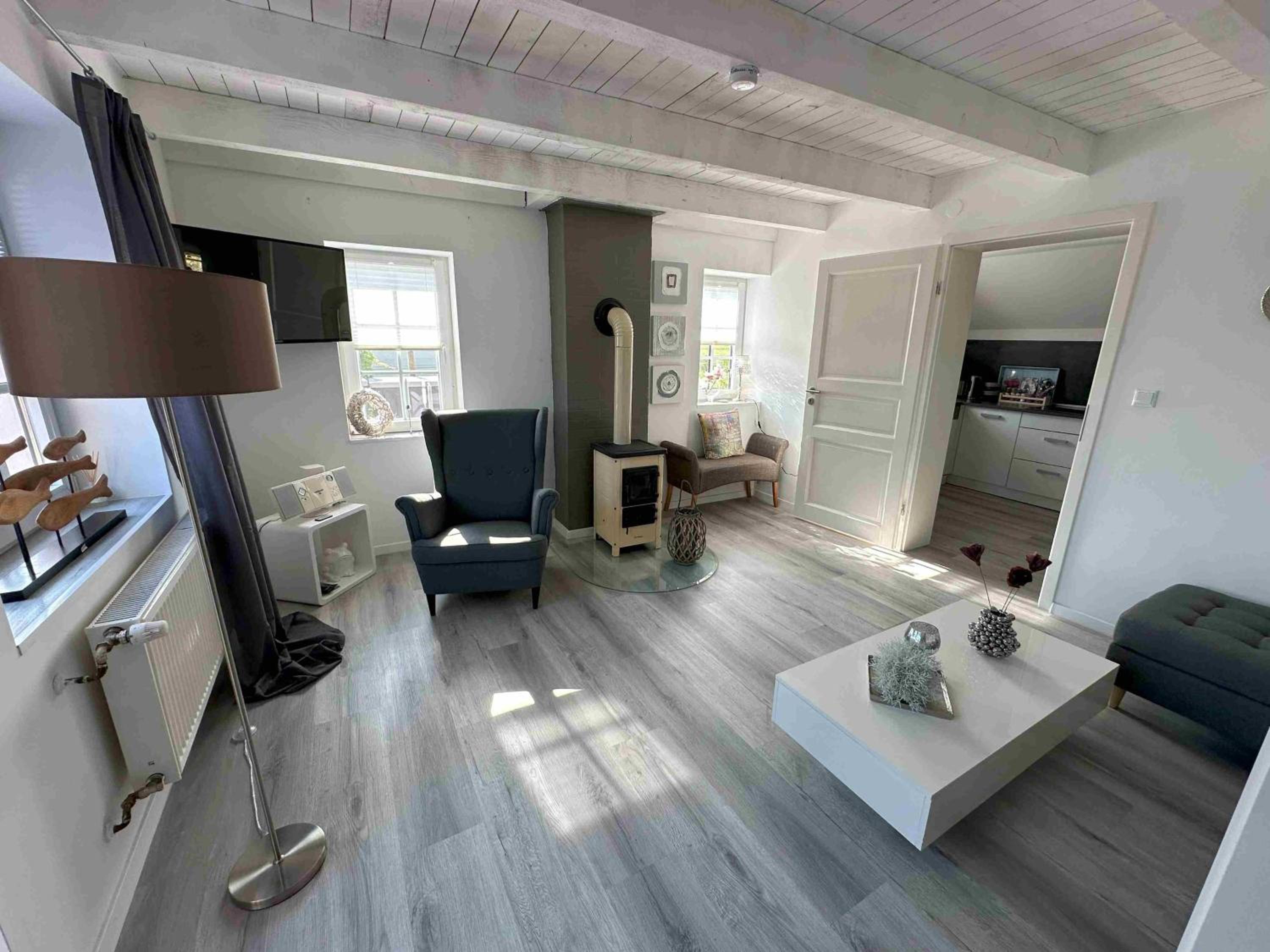 Huus an`t Diek, Maisonette Wohnung in Deichnähe, Nähe Norddeich
