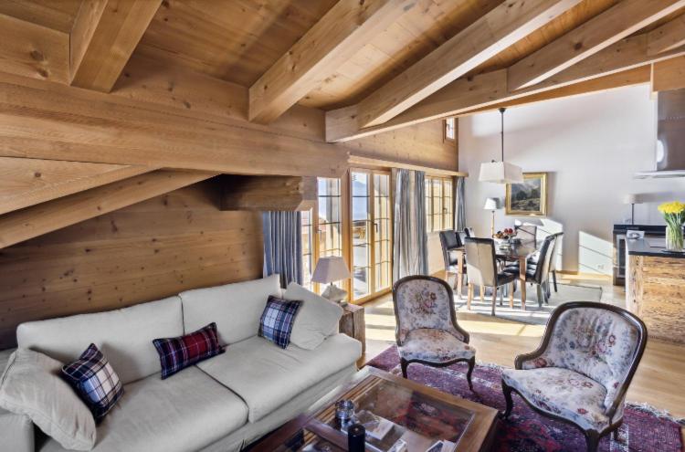 Neue Wohnung mit drei Schlafzimmern in Gsteig bei Gstaad
