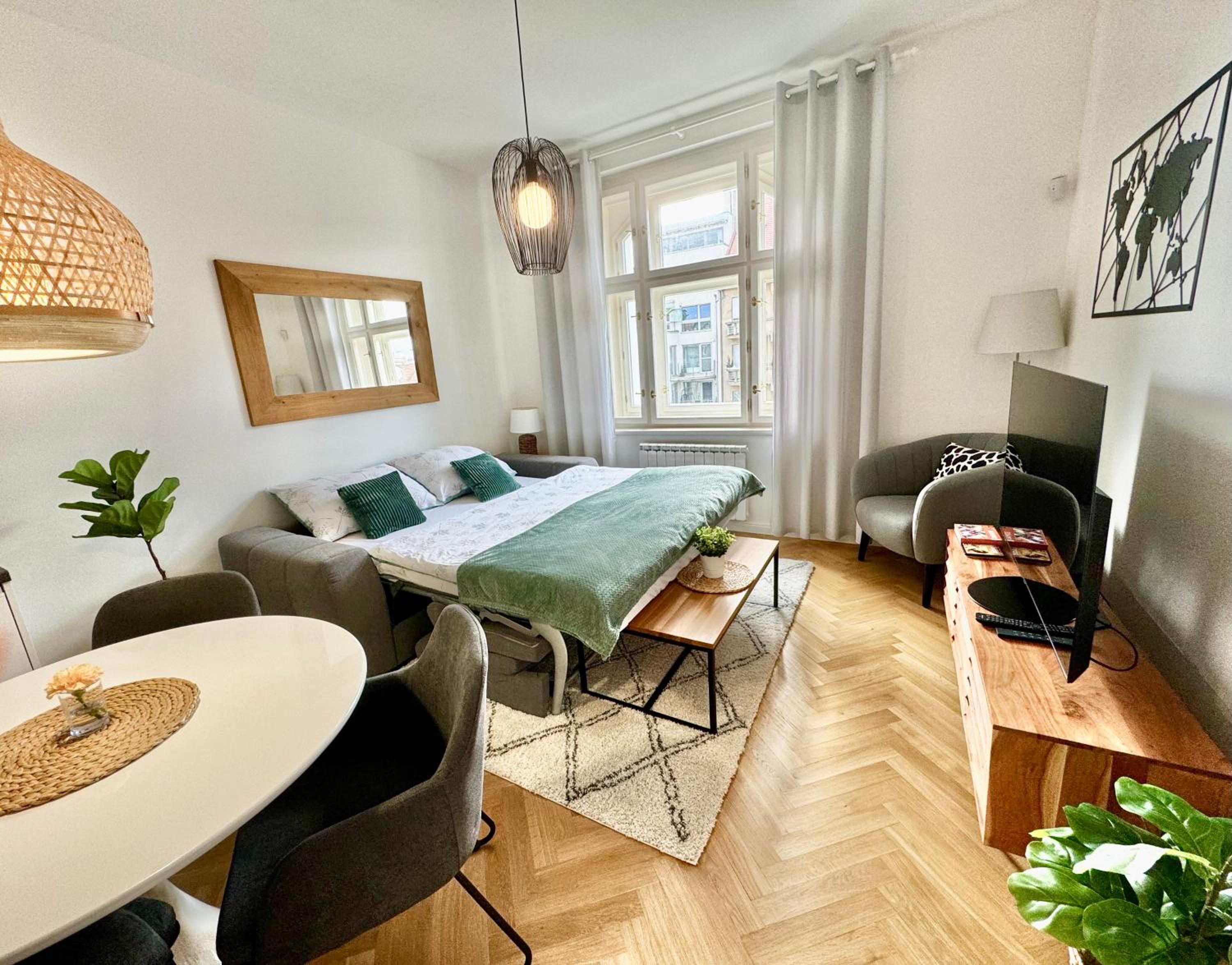 ESMOA apartments - Ovenecká, Praha 7 - plně vybaven