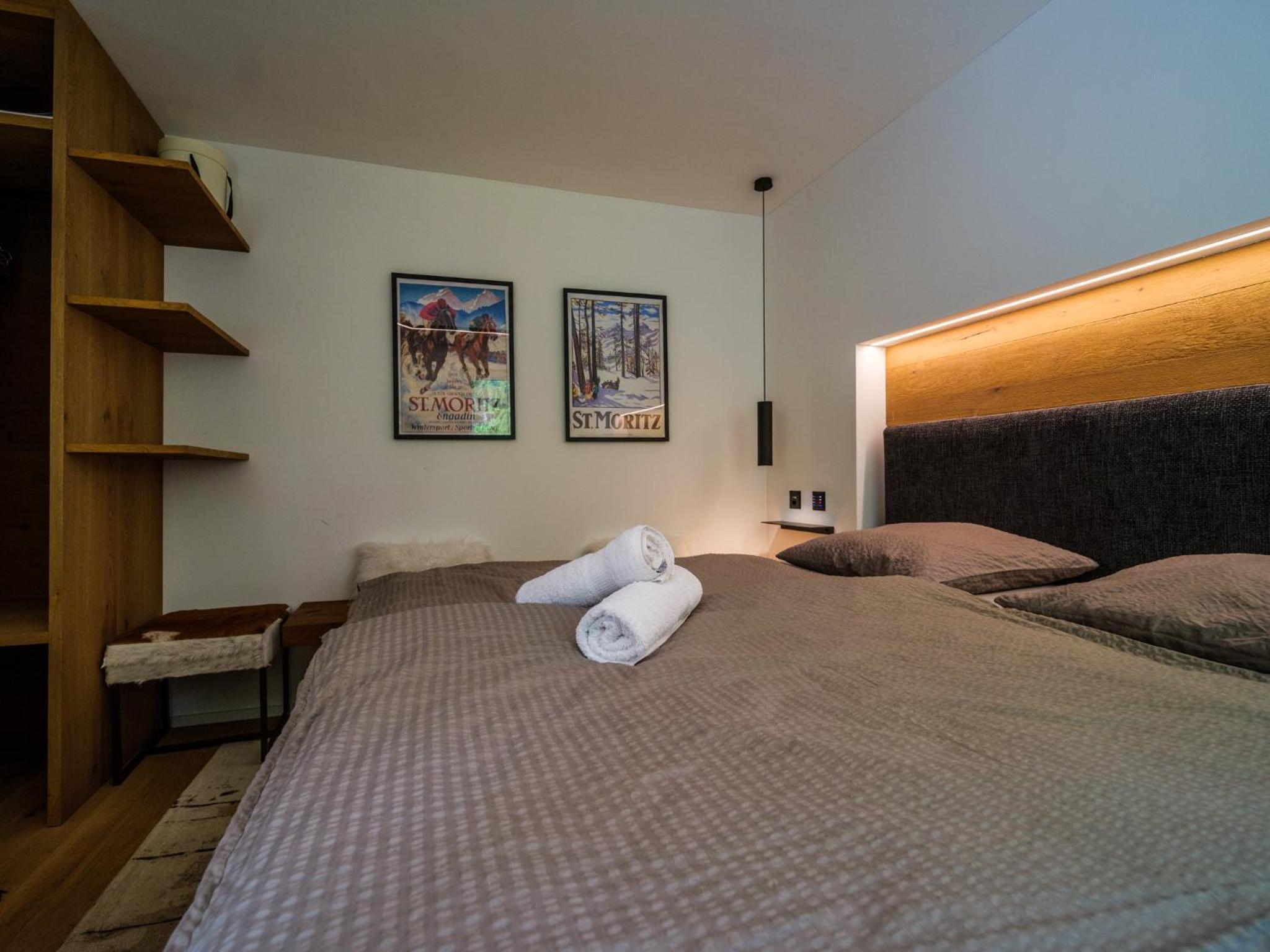 Luxury Mountain Apartment with Private Sauna and Underground Parking