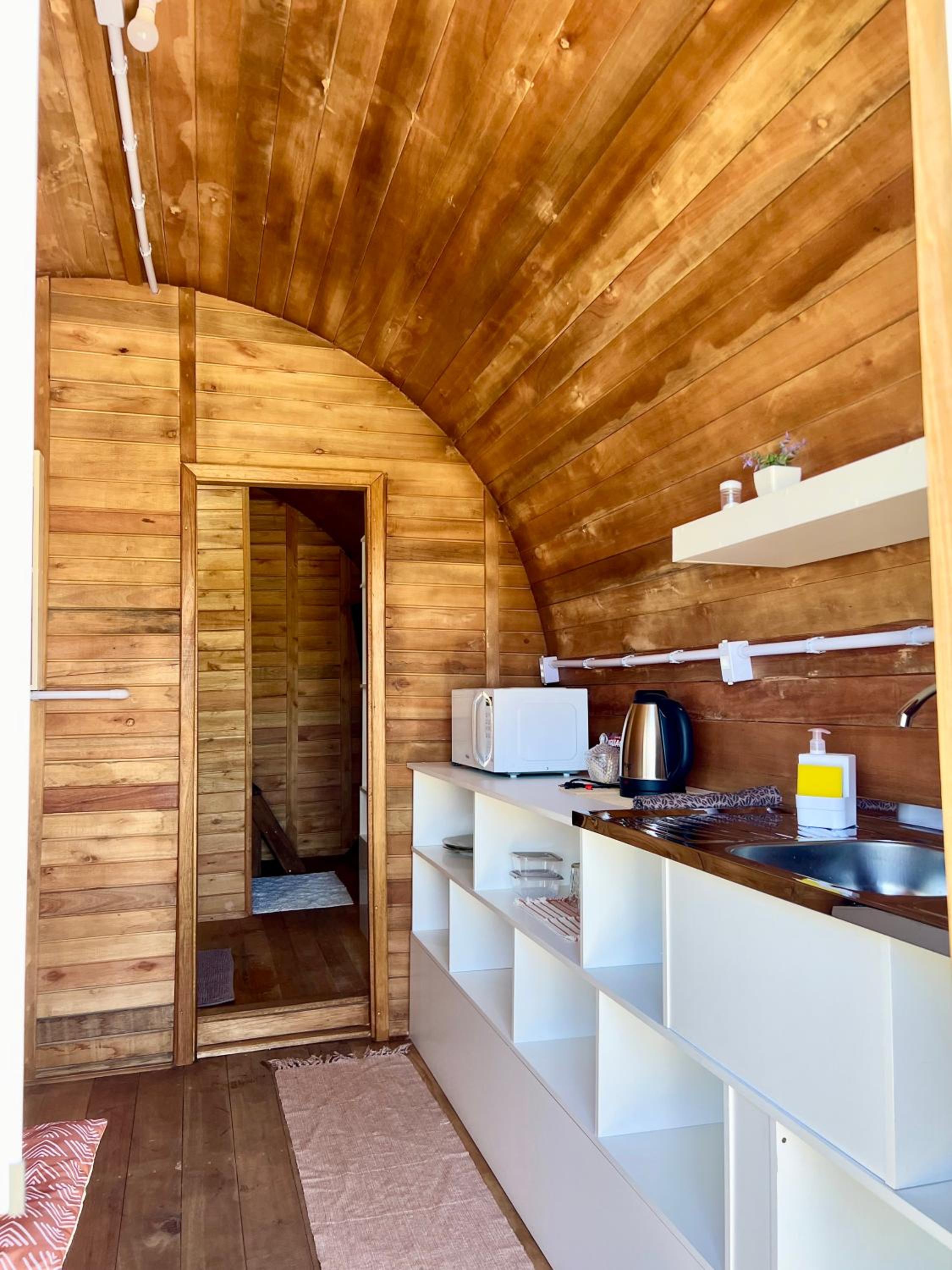 Chalé Barril com cozinha