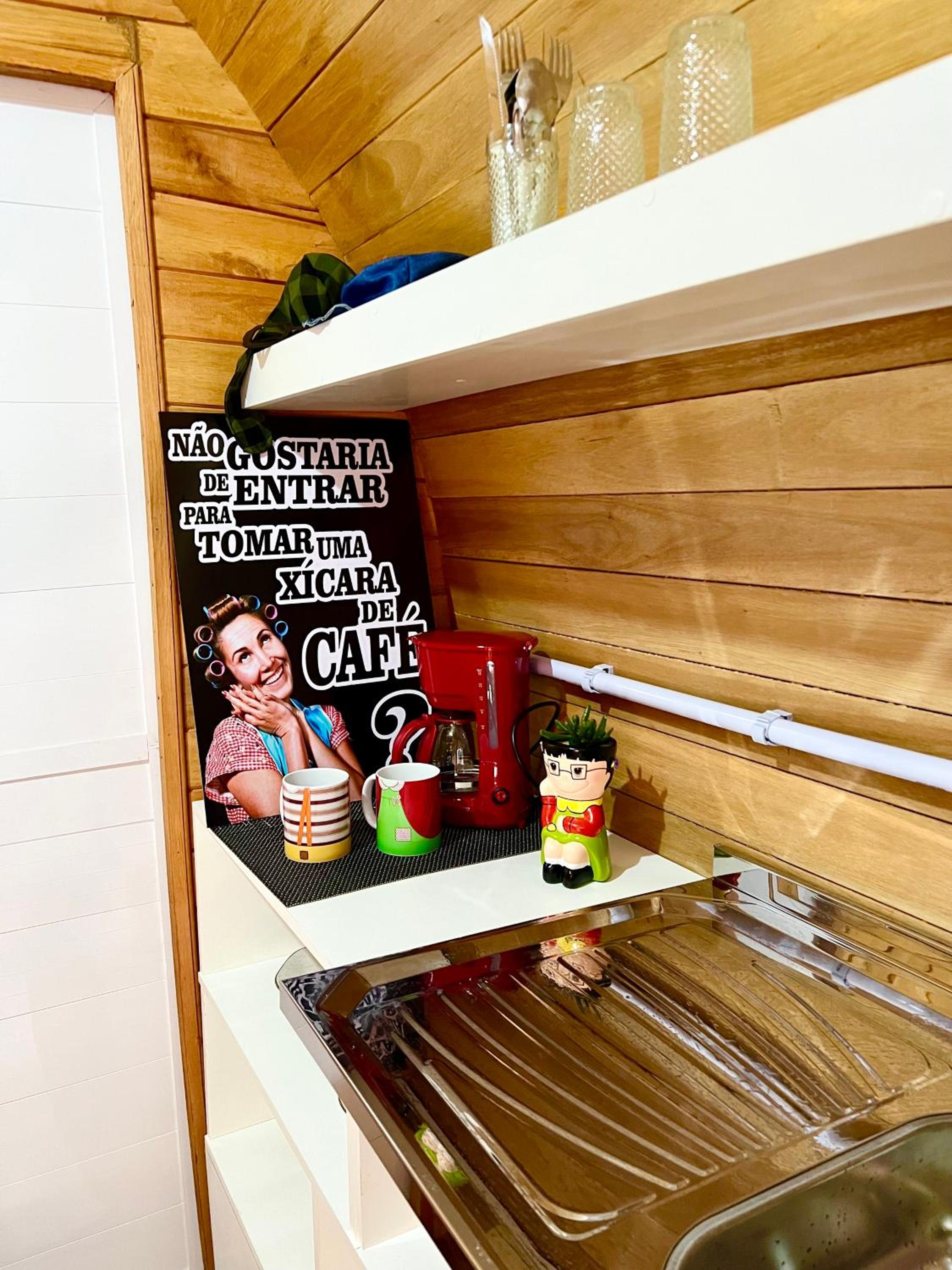 Chalé Barril com cozinha