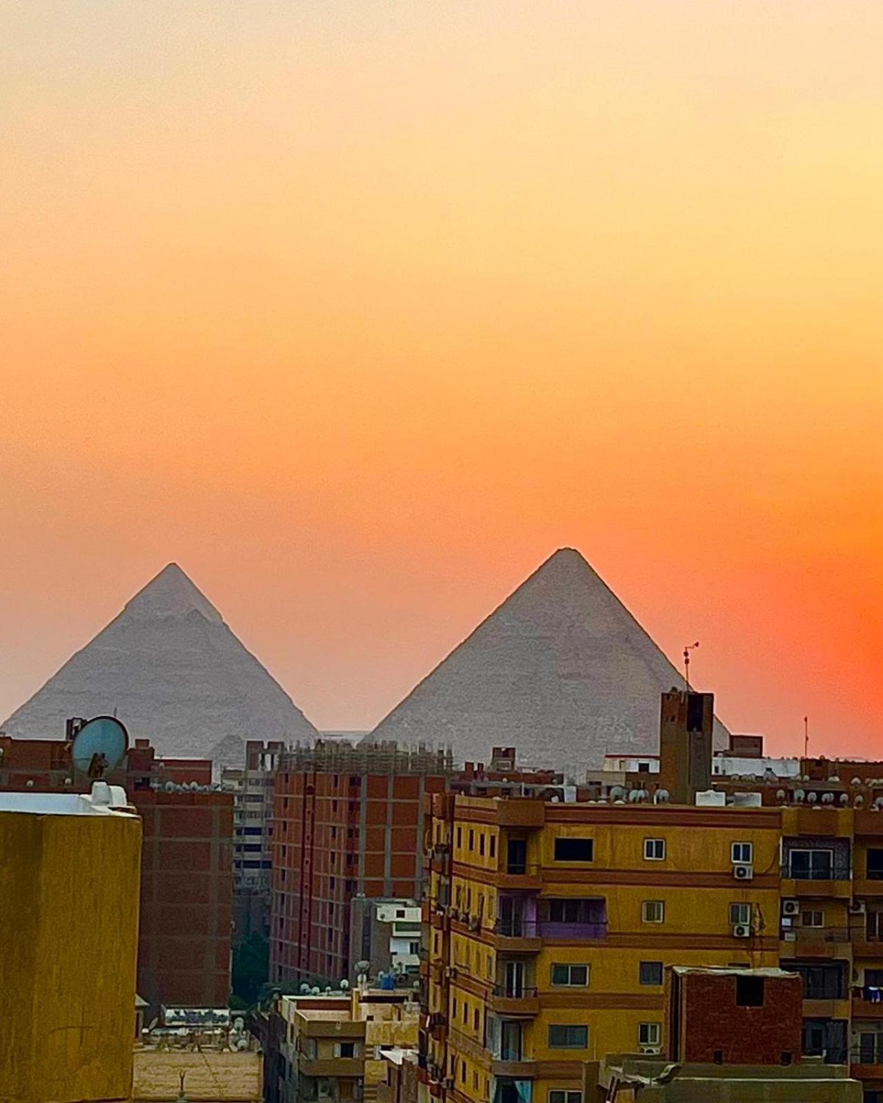 Pyramids Terrace Hostel View