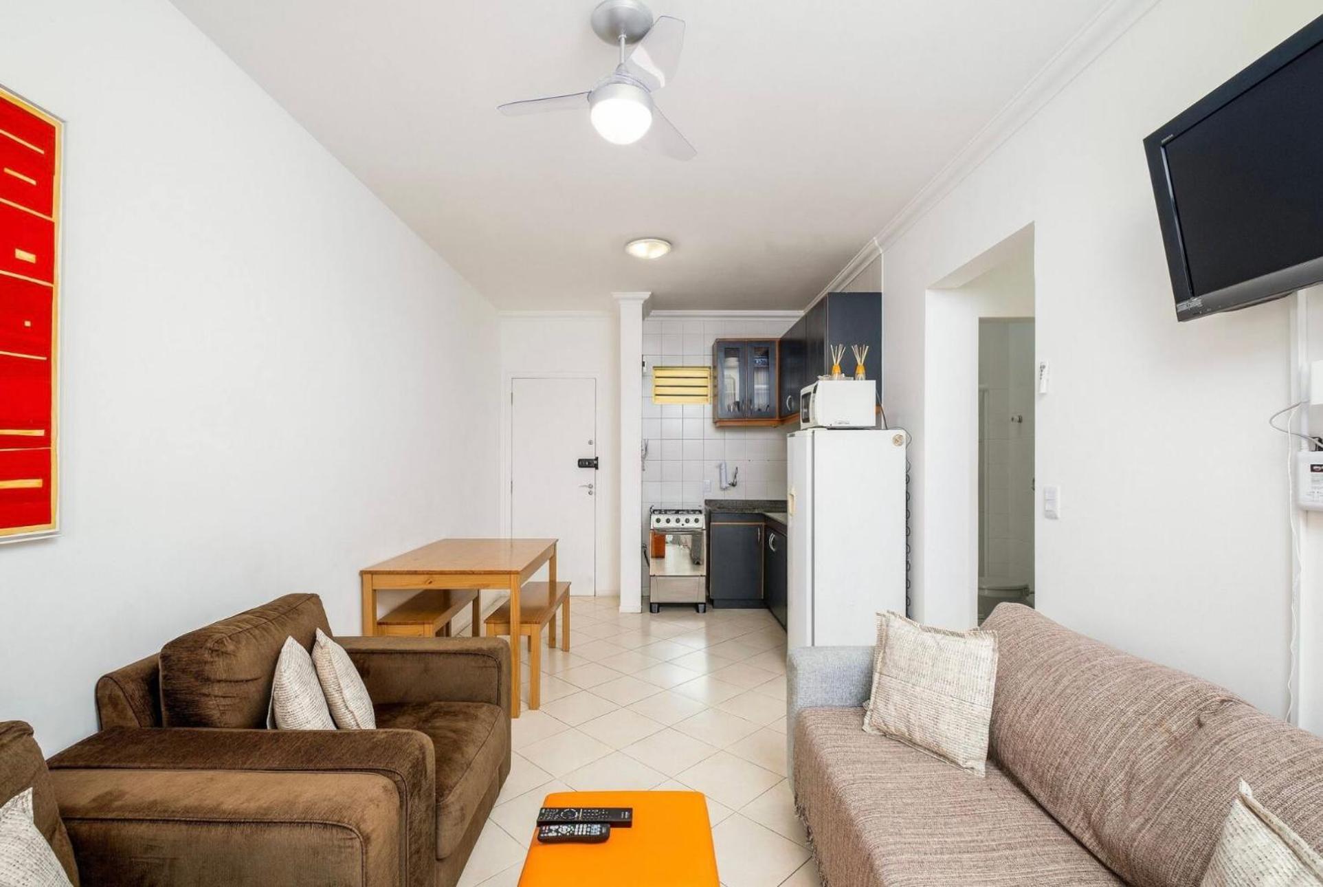 Apartamento 2D Frente Mar Jurerê