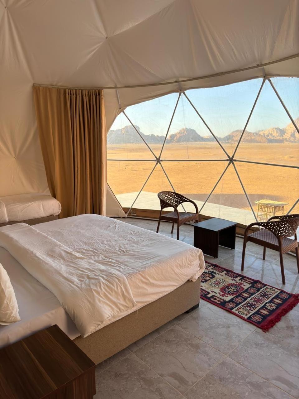 Wadi Rum Rimal View Camp Panoramic View view 2