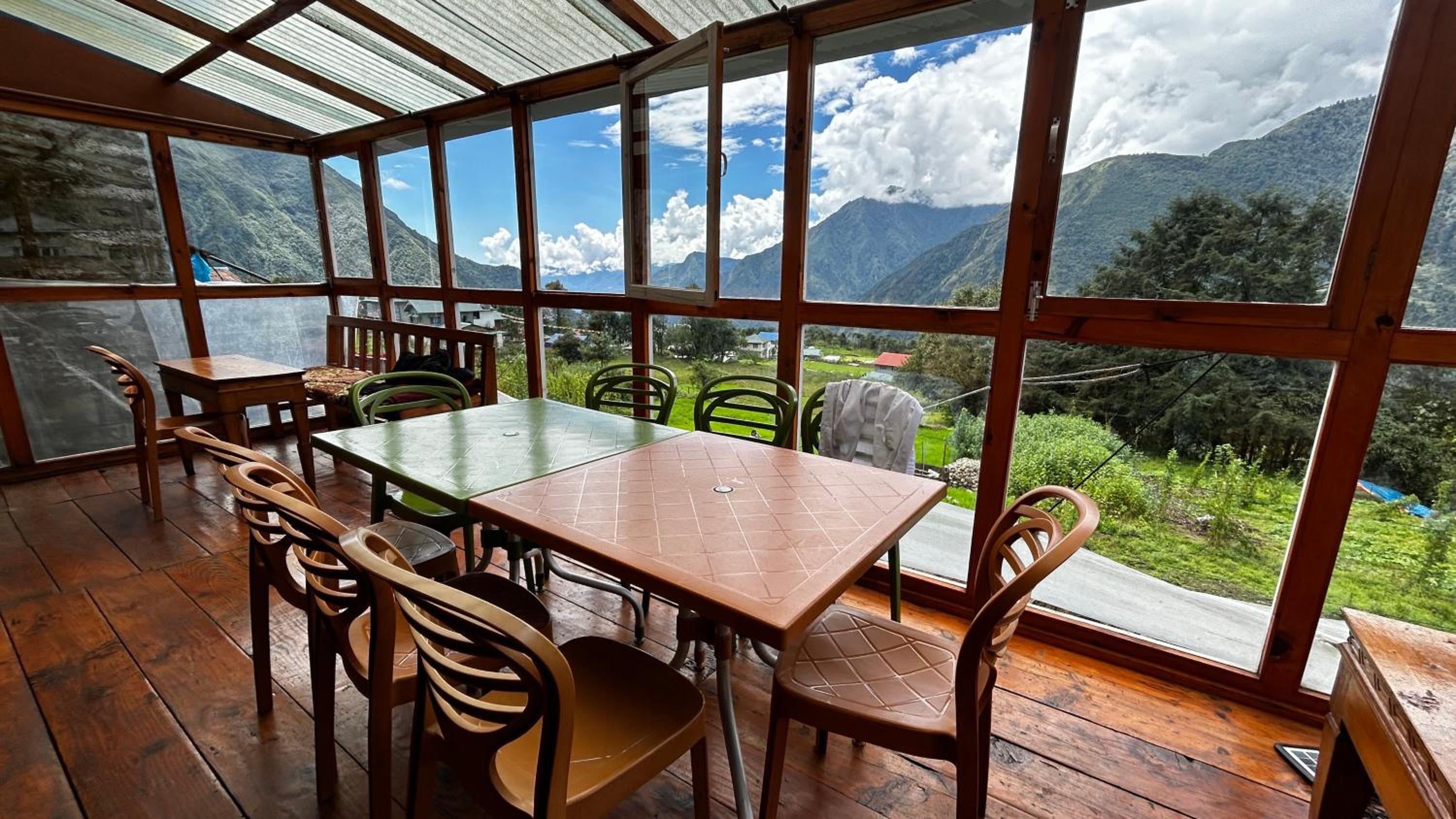 Lama Homestay view 2
