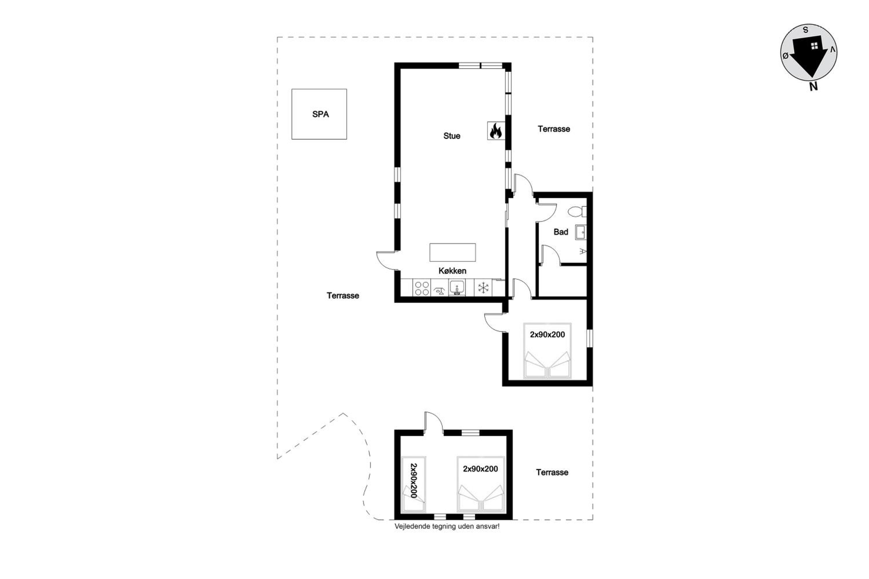 Beautiful Holiday Home In Sondervig
