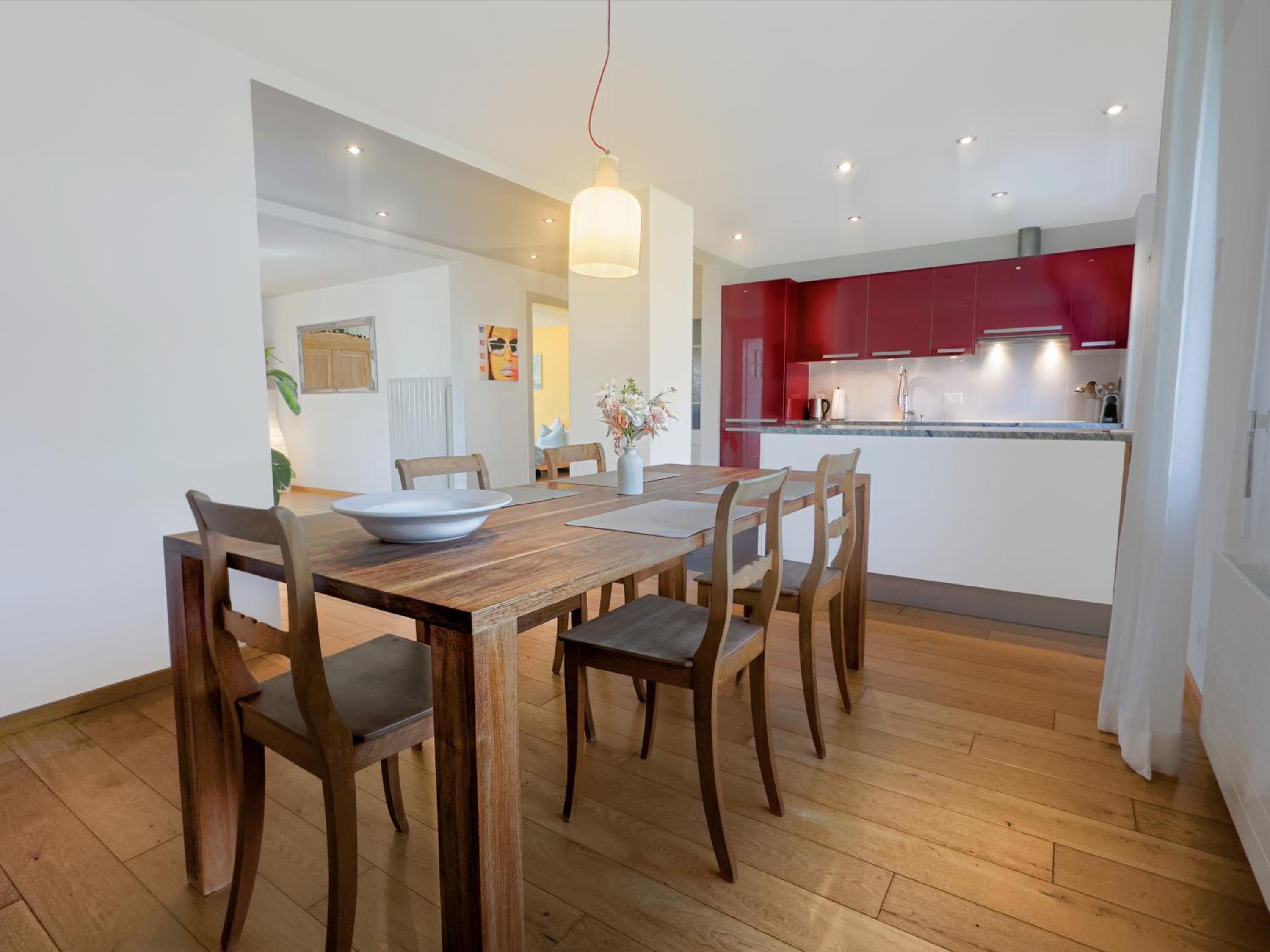 One-Bedroom Apartment with Extra Mattress in Living Room