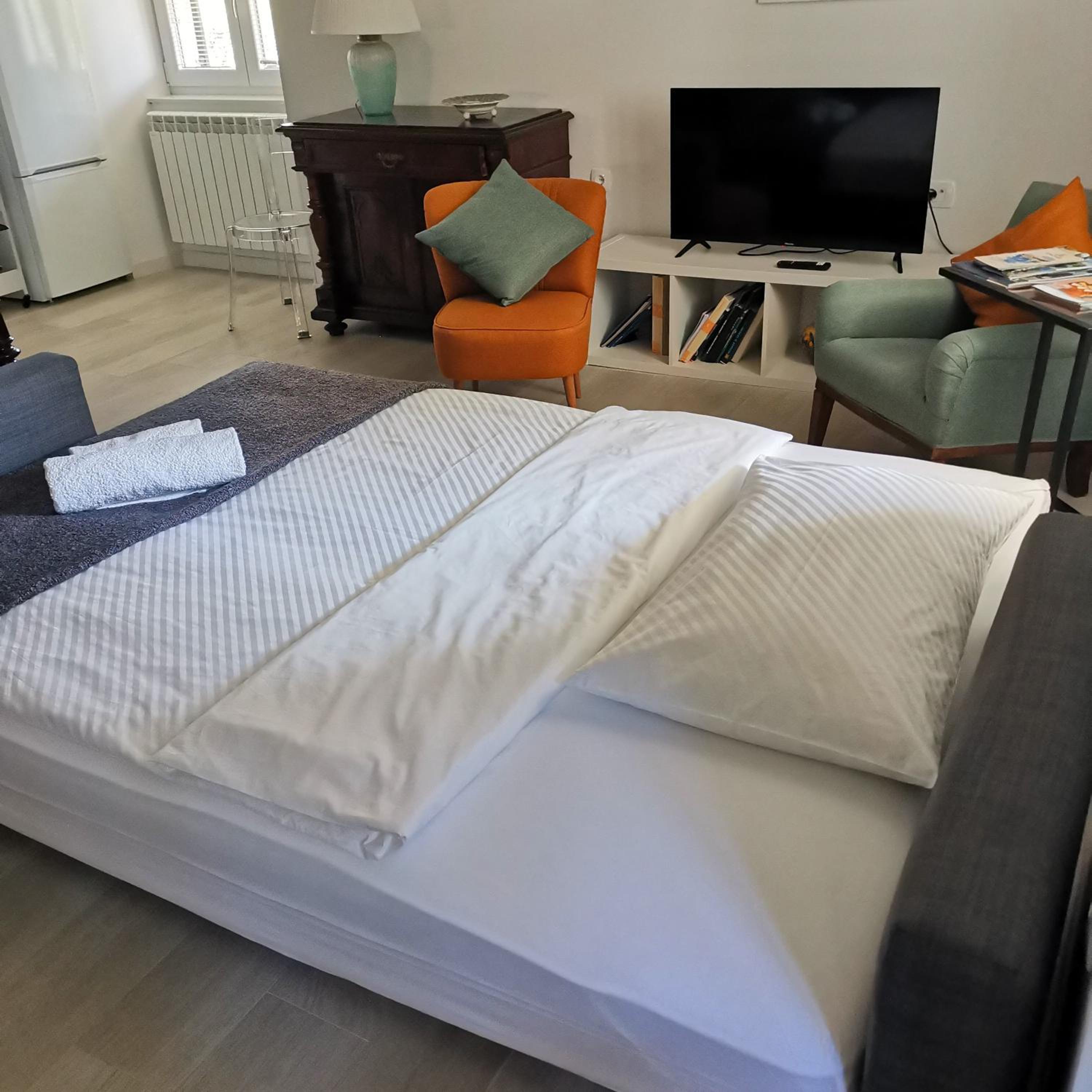 Secret Garden Apartment Center Opatija with private parking space view 2