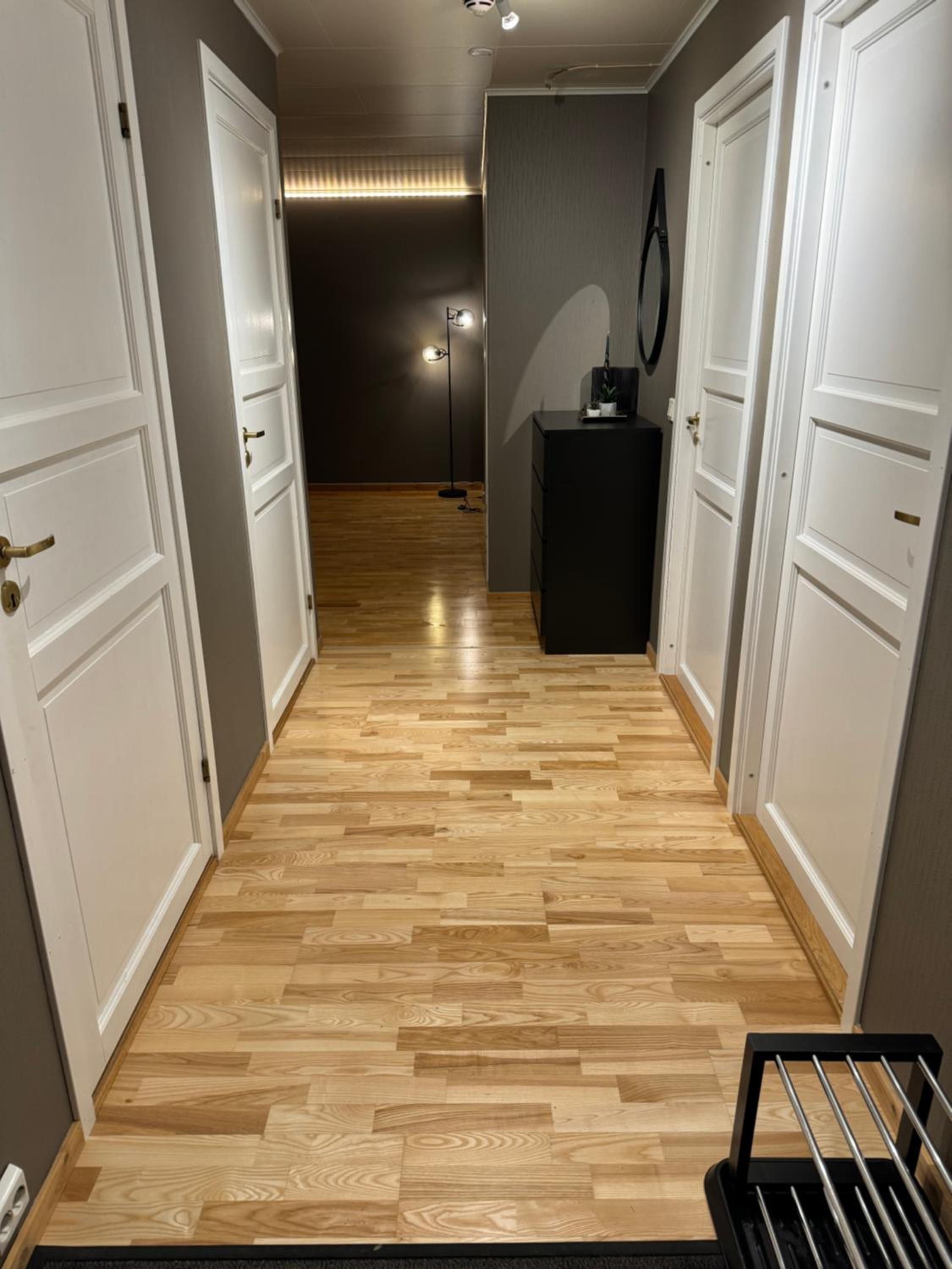Sentral leilighet med parkering