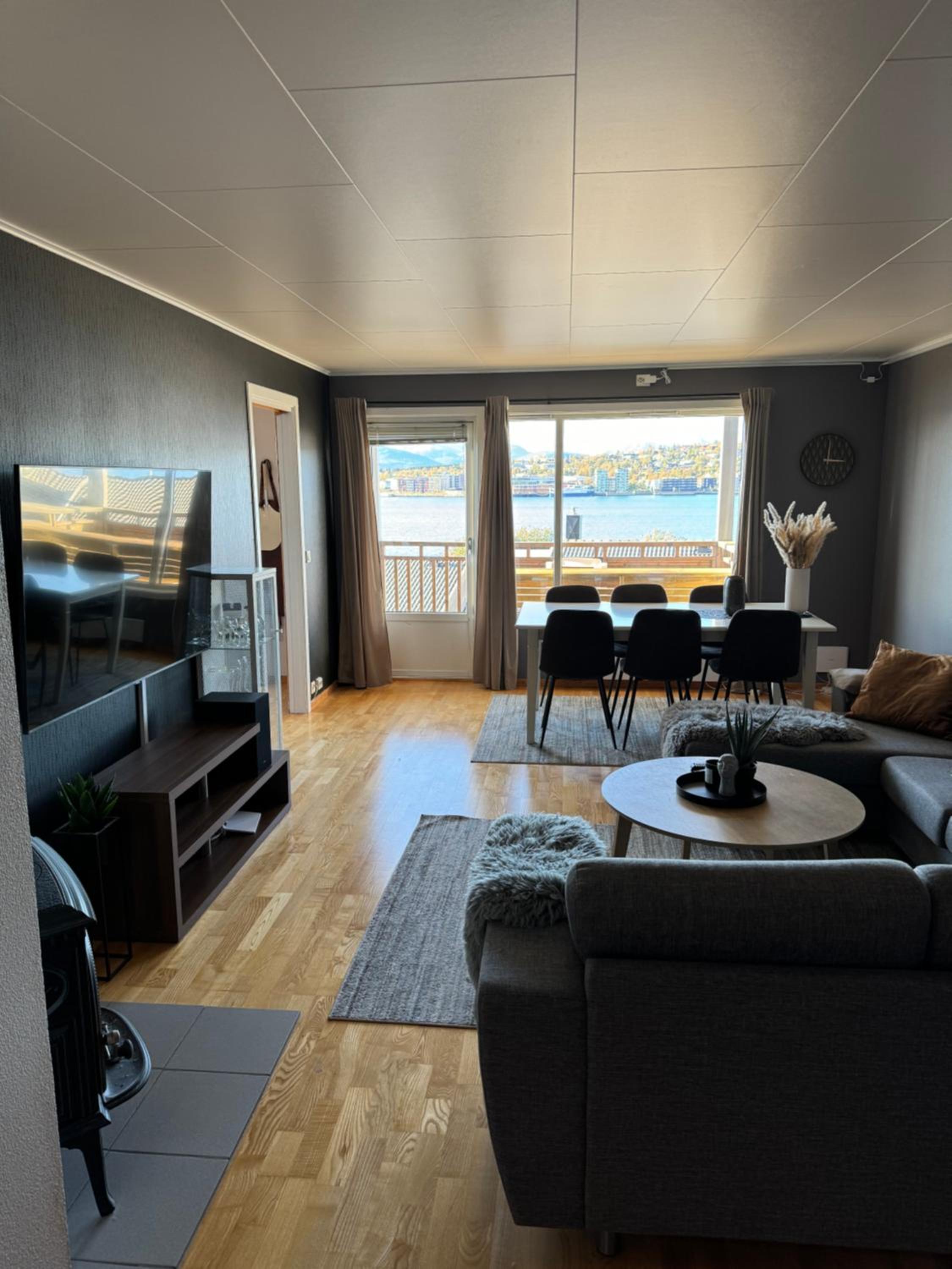 Sentral leilighet med parkering