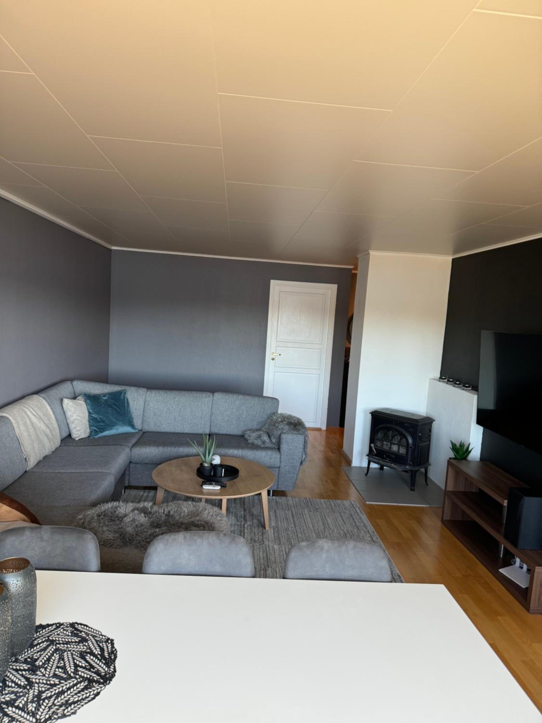Sentral leilighet med parkering