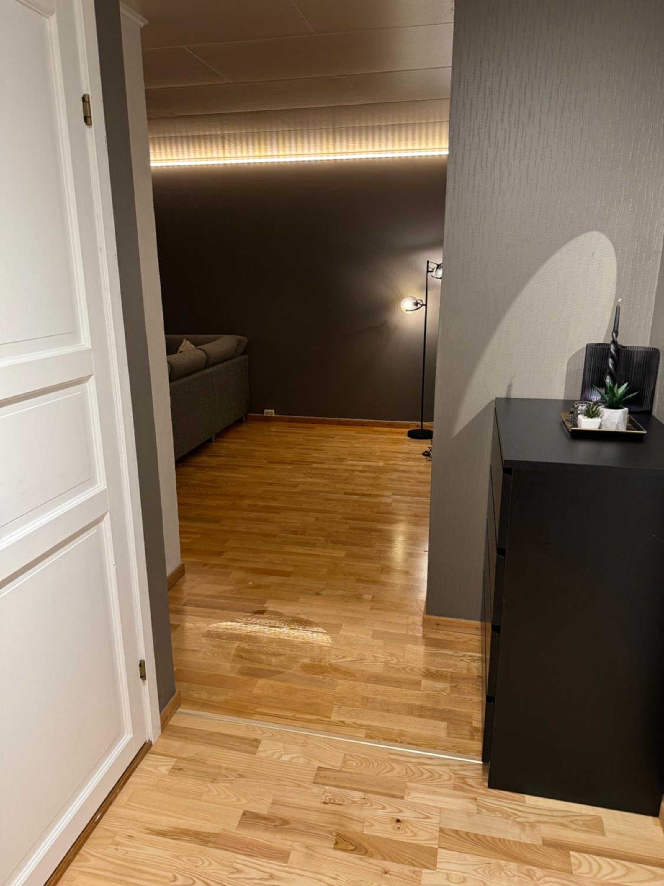 Sentral leilighet med parkering