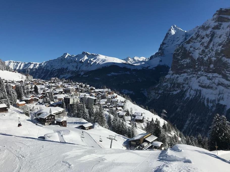 Your home in Mürren near the ski slopes and hiking trails
