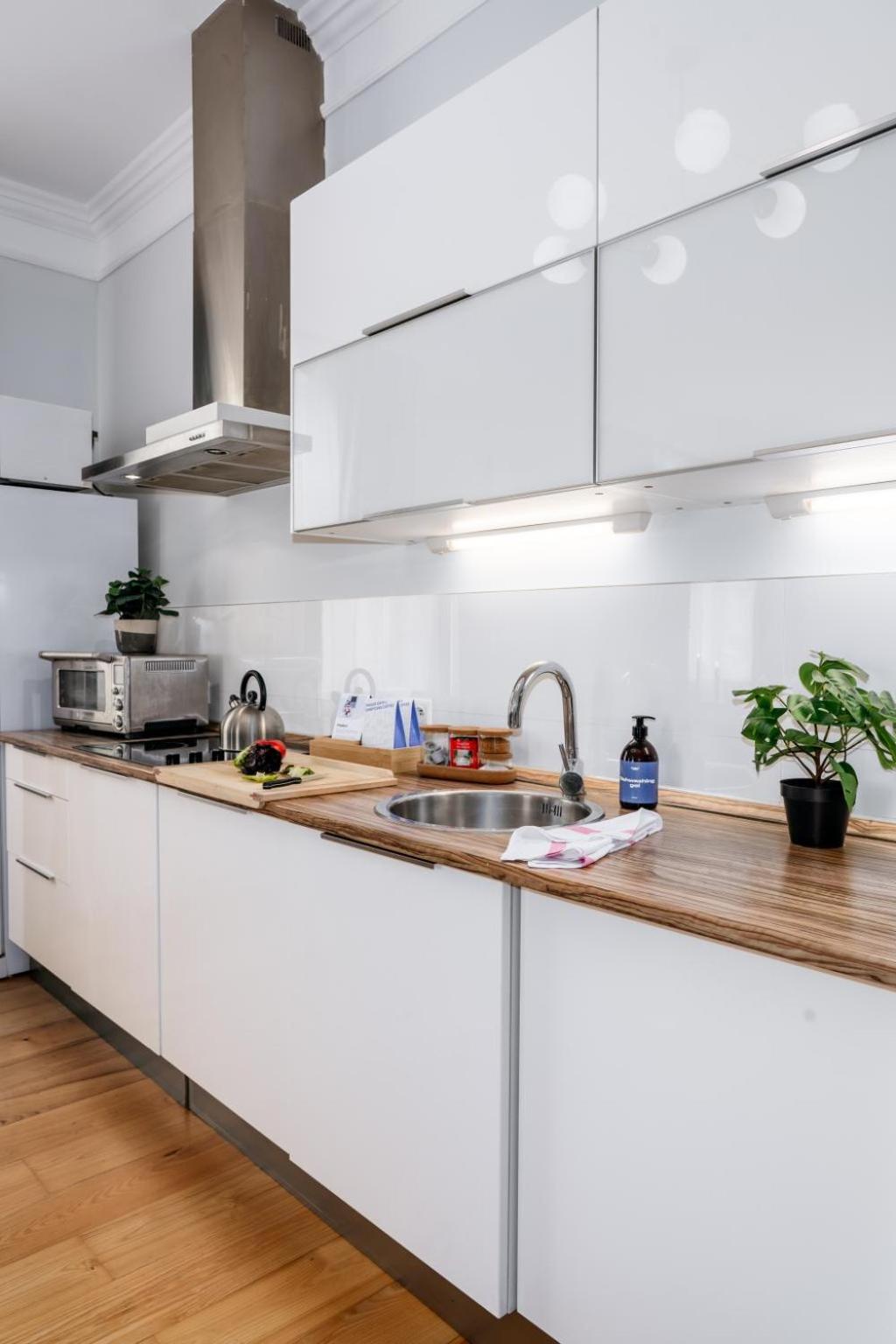 One bedroom apartment with fireplace & AC by Prague Days