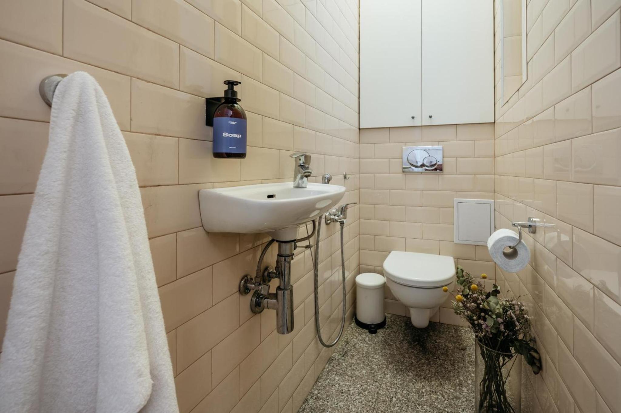 One bedroom apartment with fireplace & AC by Prague Days