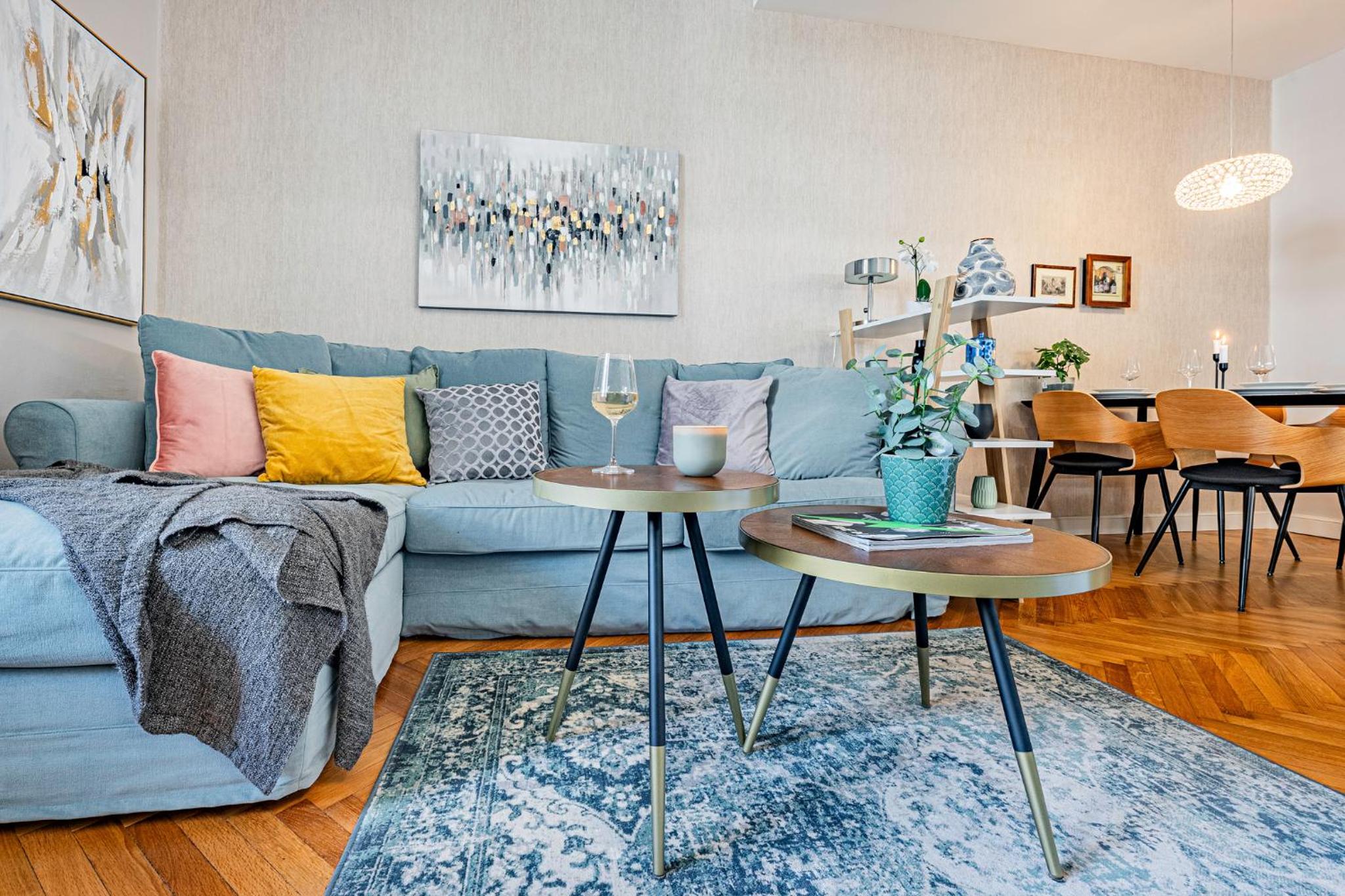Prague Days - Apartment with 2 Bedrooms and 2 Balconies in Vinohrady