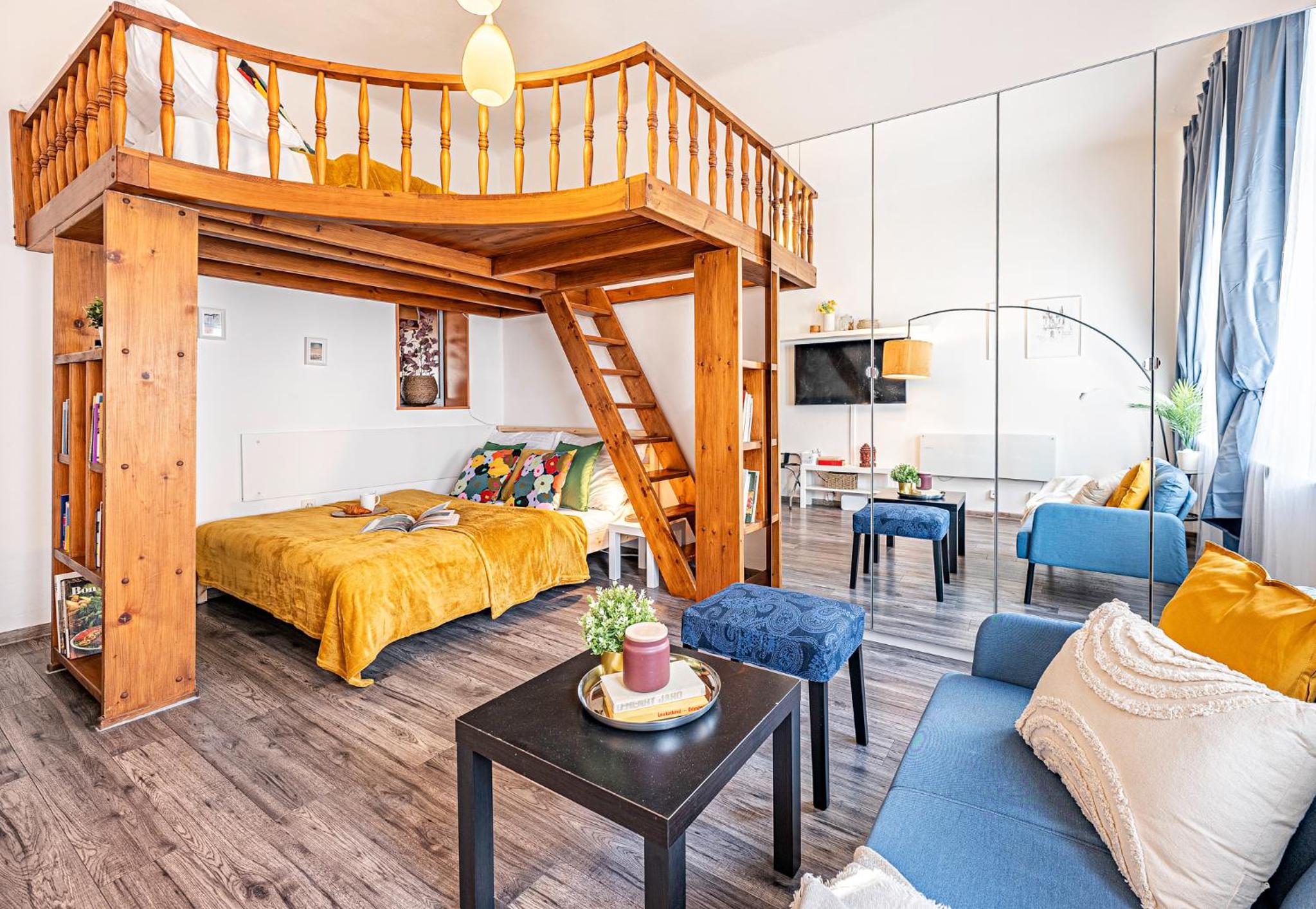 Studio in a trendy neighborhood by Prague Days