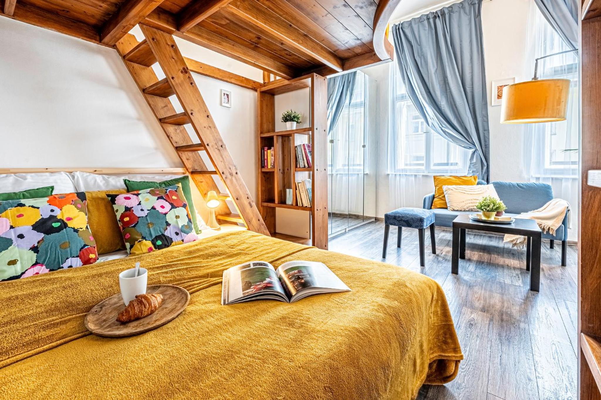 Studio in a trendy neighborhood by Prague Days