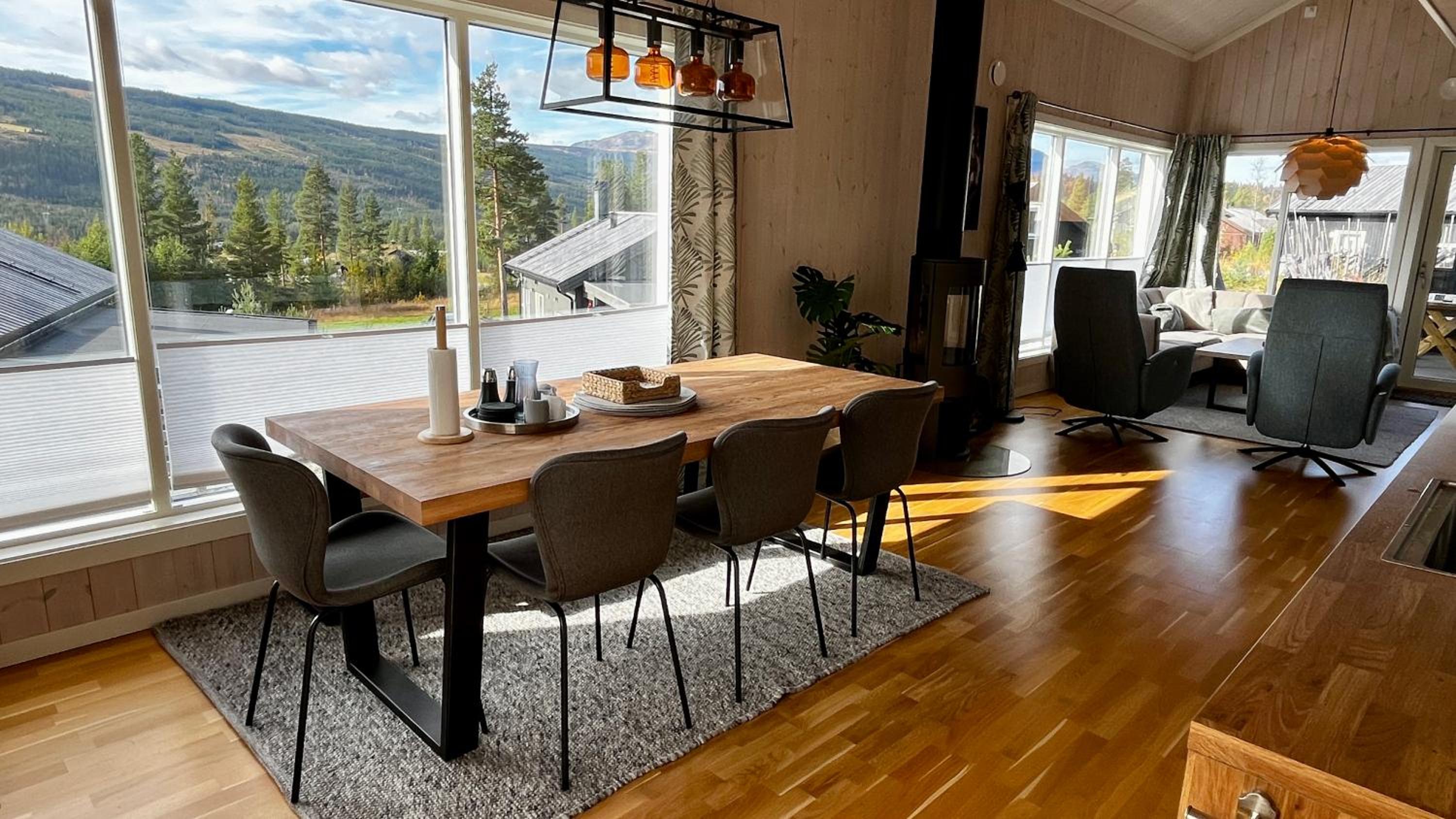 Modern cabin, great view, sunny, 2BA, 4BR view 4