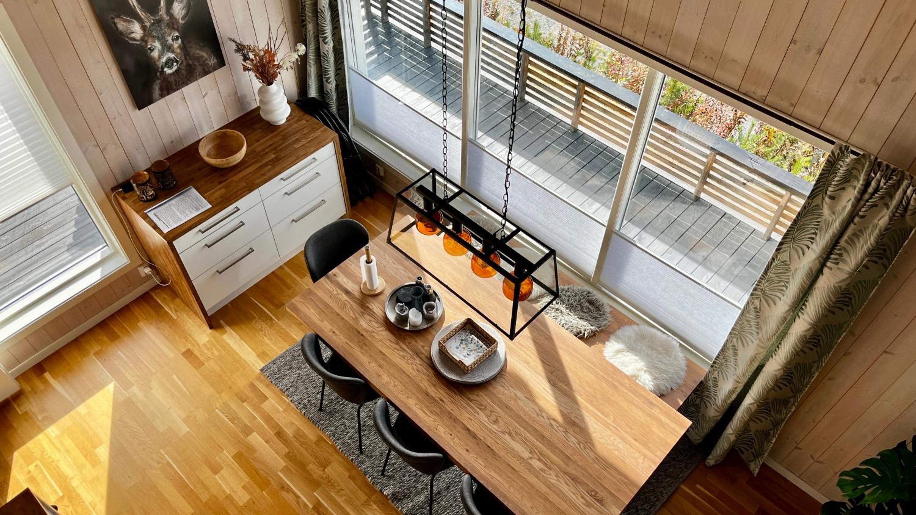 Modern cabin, great view, sunny, 2BA, 4BR view 3
