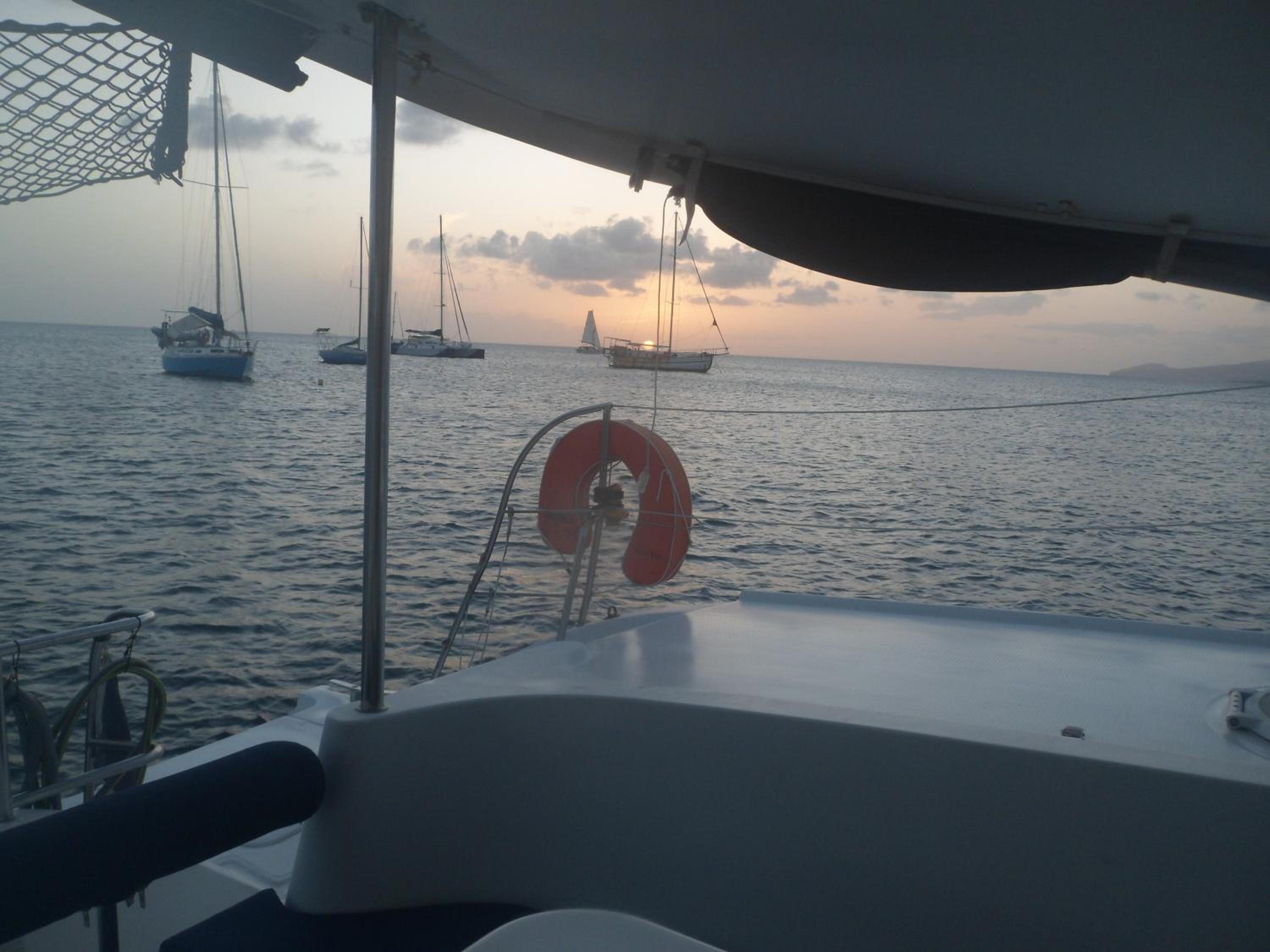 Catamaran baie des trois ilets view 4