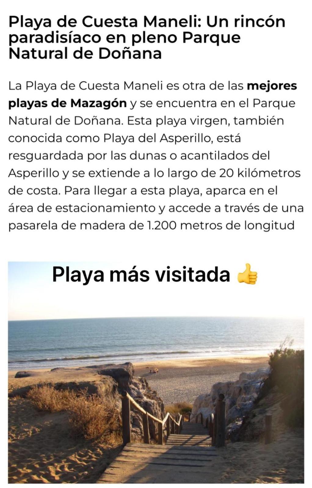 Chalets Paraíso Playa de Mazagón Con Vistas al Mar