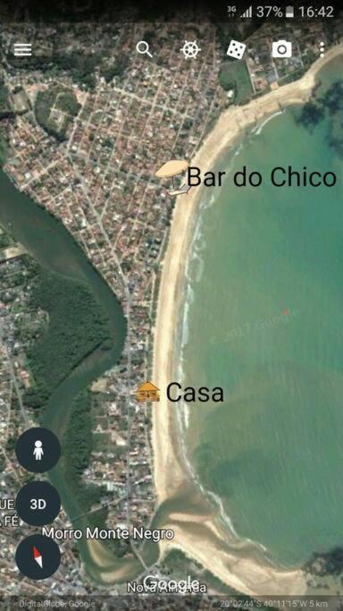 Casa de frente ao mar praia grande Nova Almeida ES